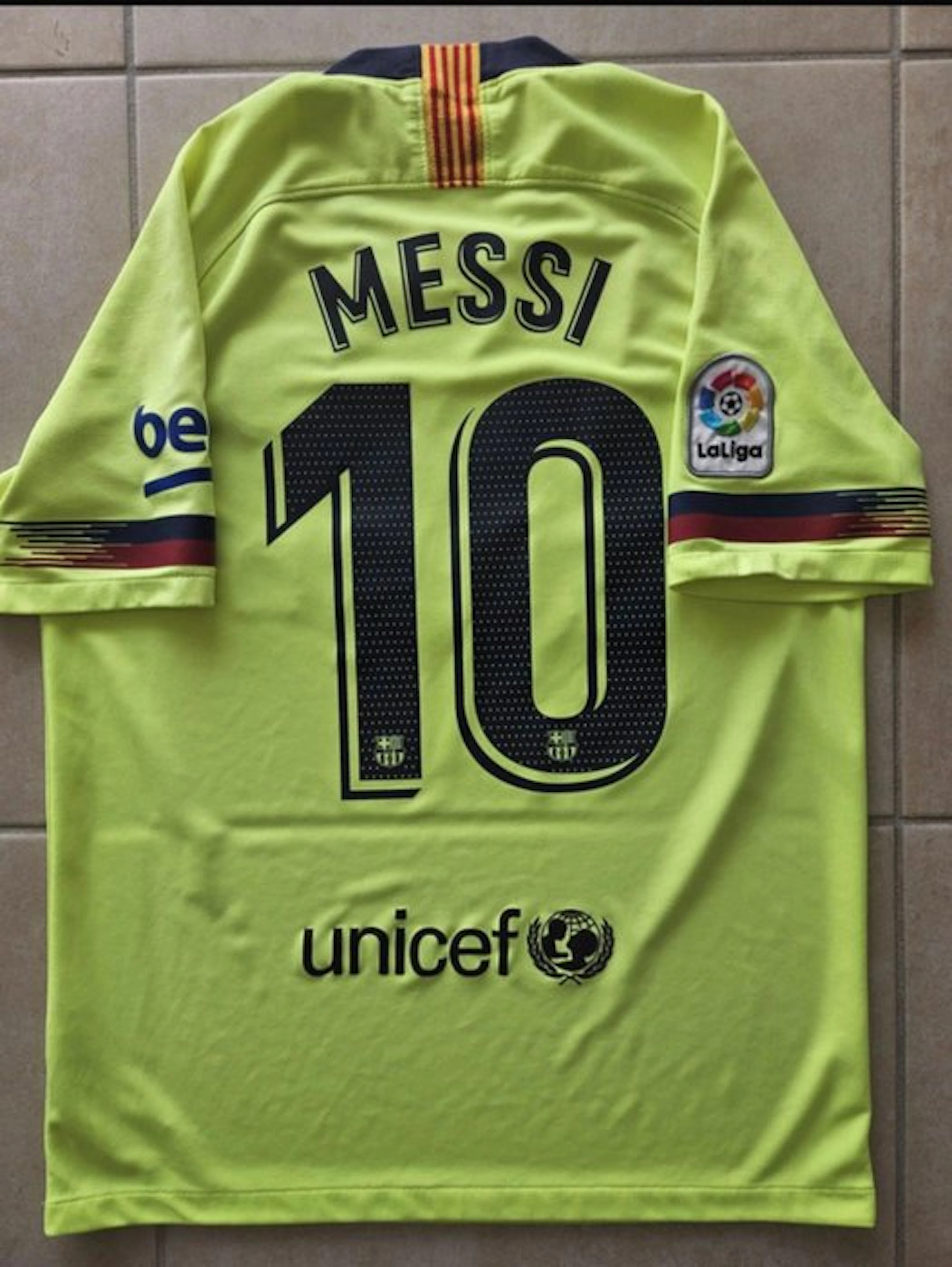 FC Barcelona - Spanish Football League - Lionel Messi - 2018 - Football shirt