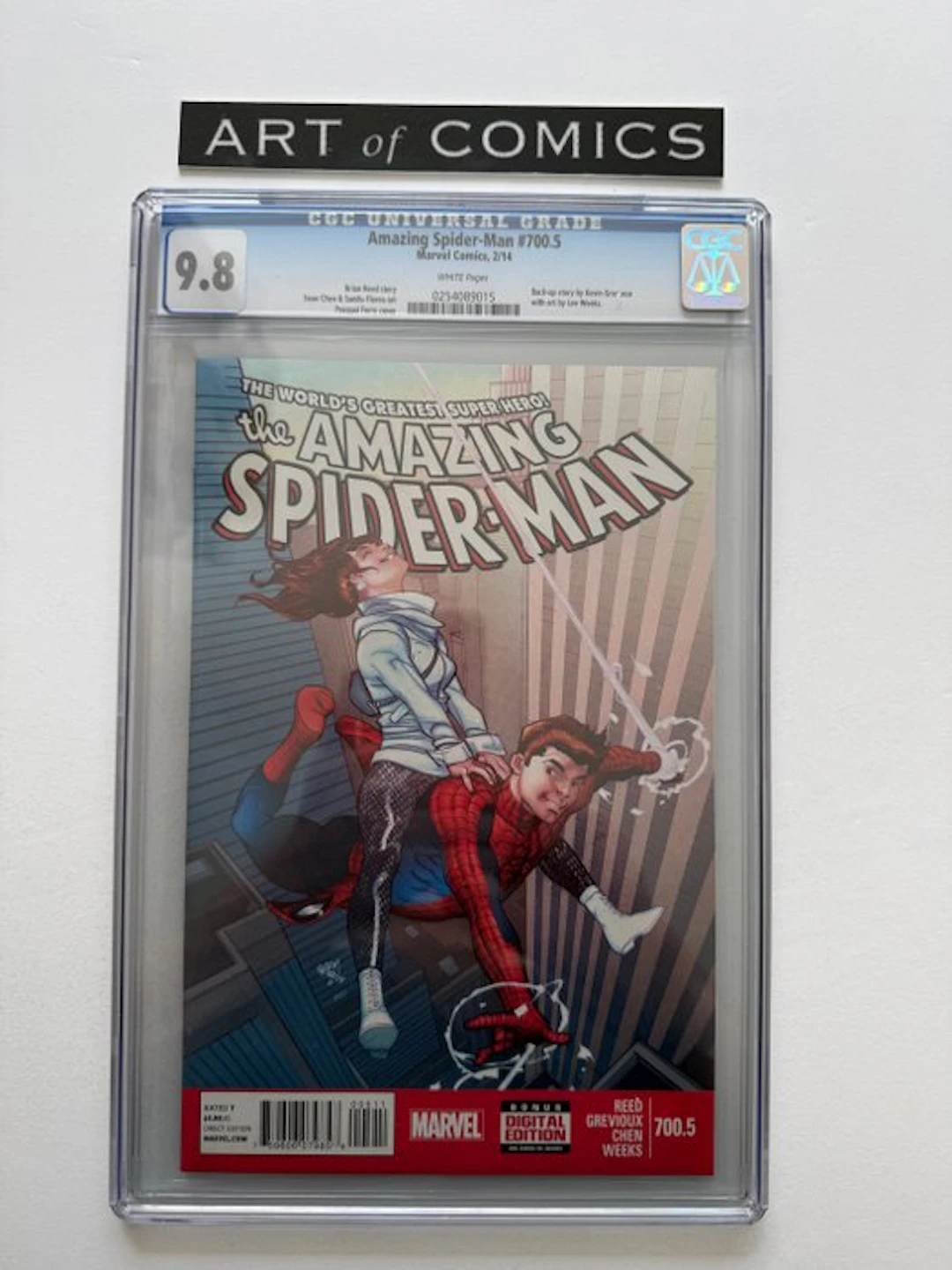 The Amazing Spider-Man #700.5 - CGC 9.8 - 1 Graded comic - First edition - 2014