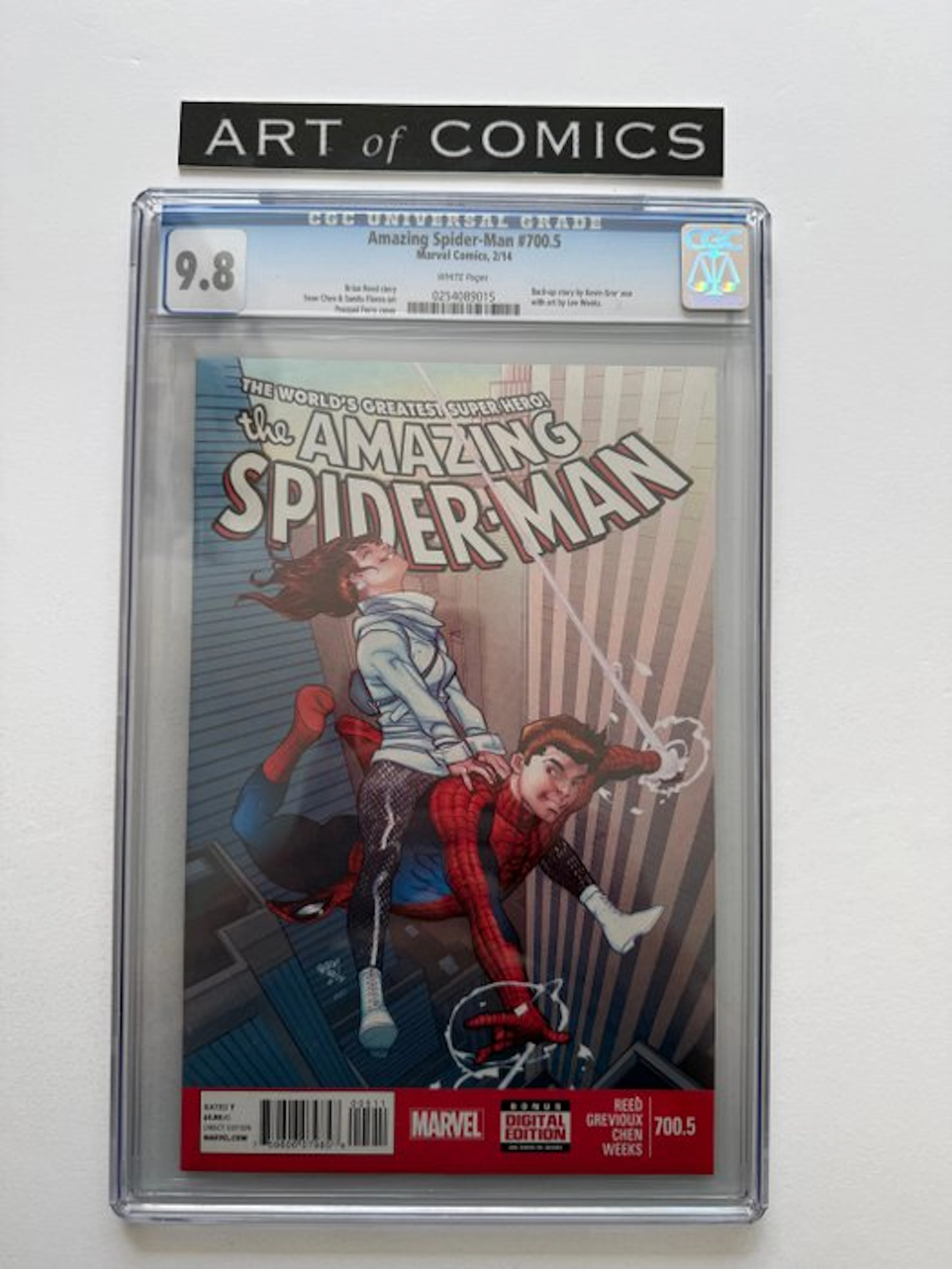 The Amazing Spider-Man #700.5 - CGC 9.8 - 1 Graded comic - First edition - 2014