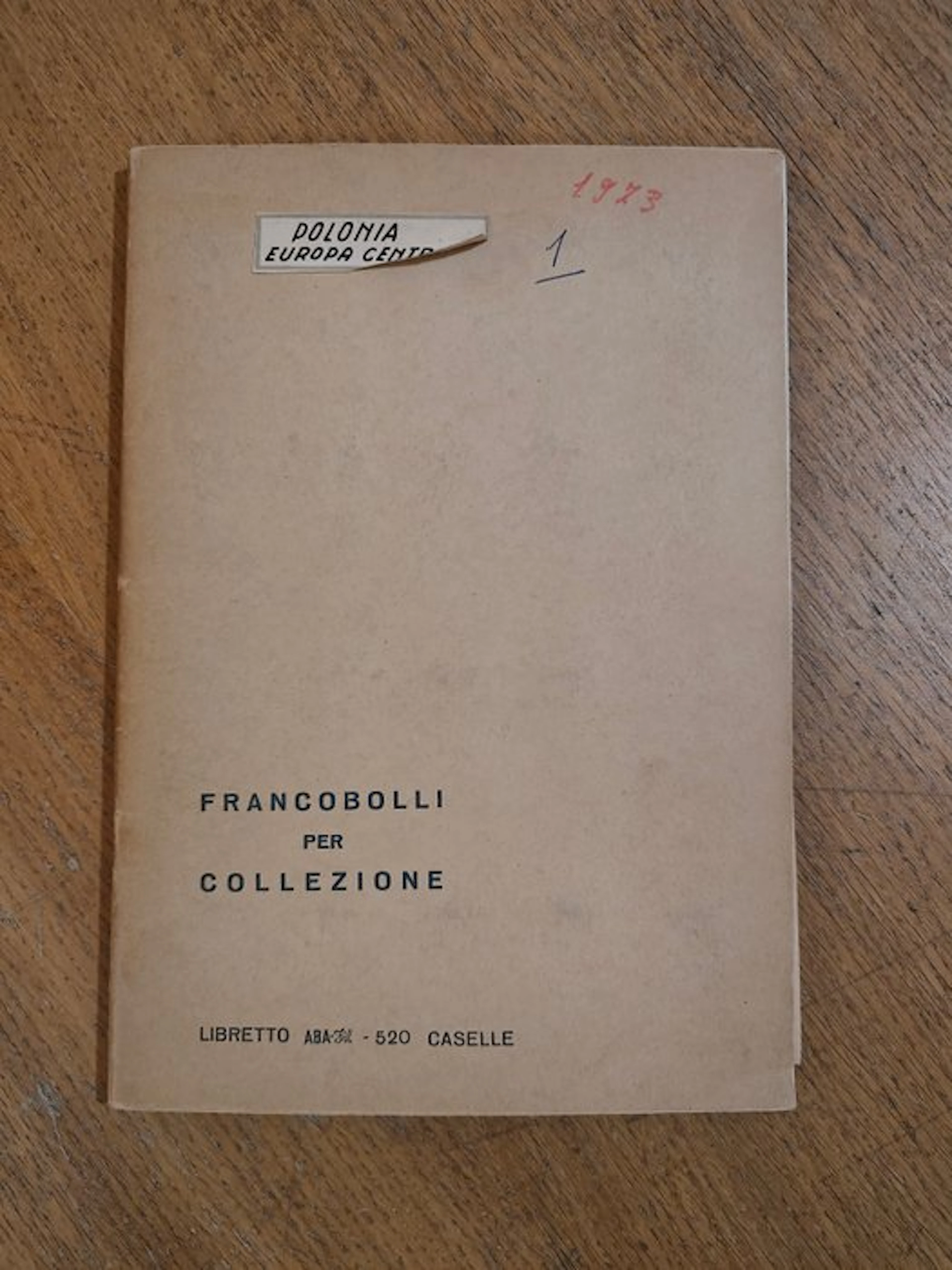 Poland 1918/1962 - Booklet with stamps