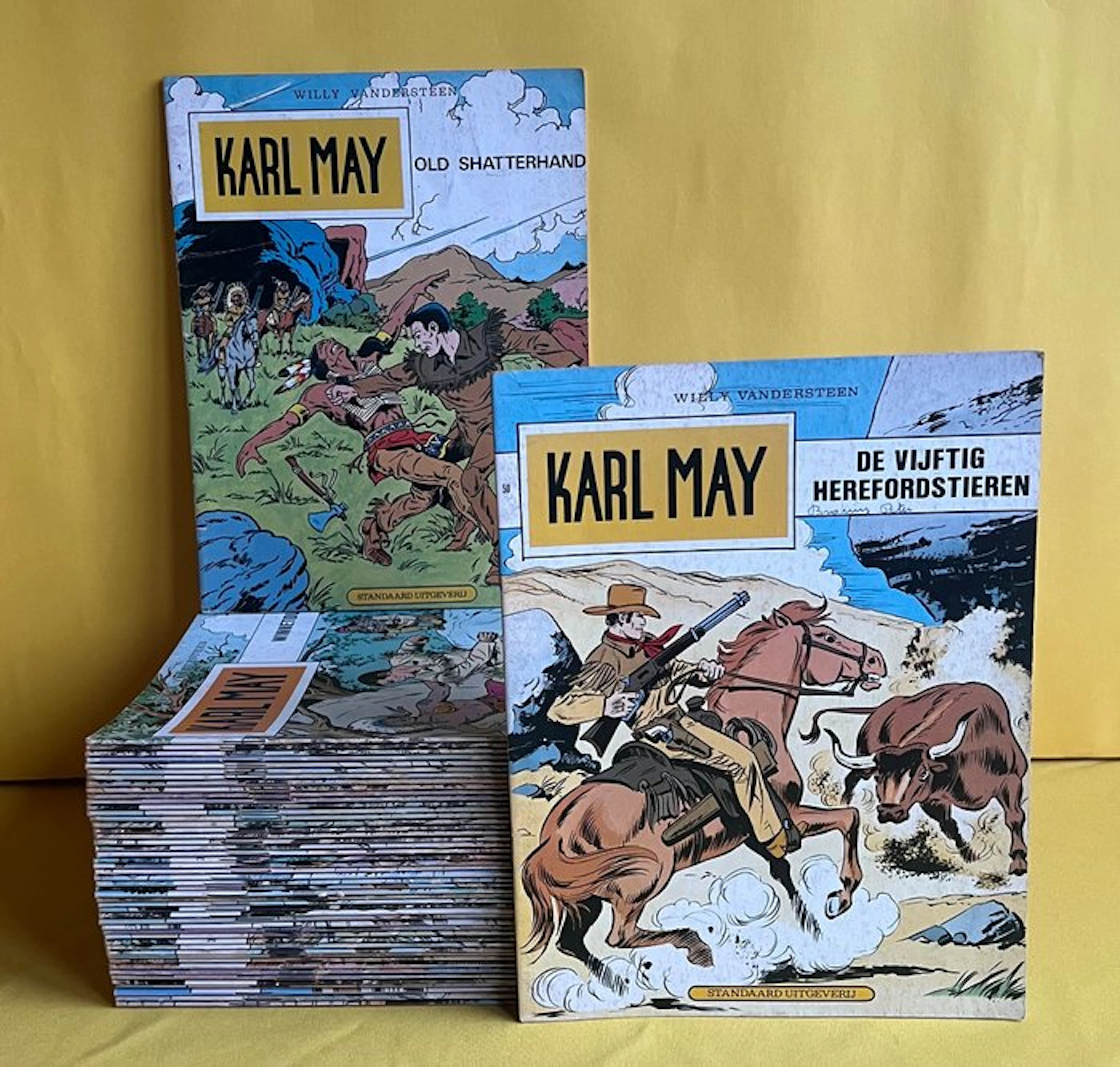 Karl May - Old Shatterhand en Winnetou 1 t/m 50...