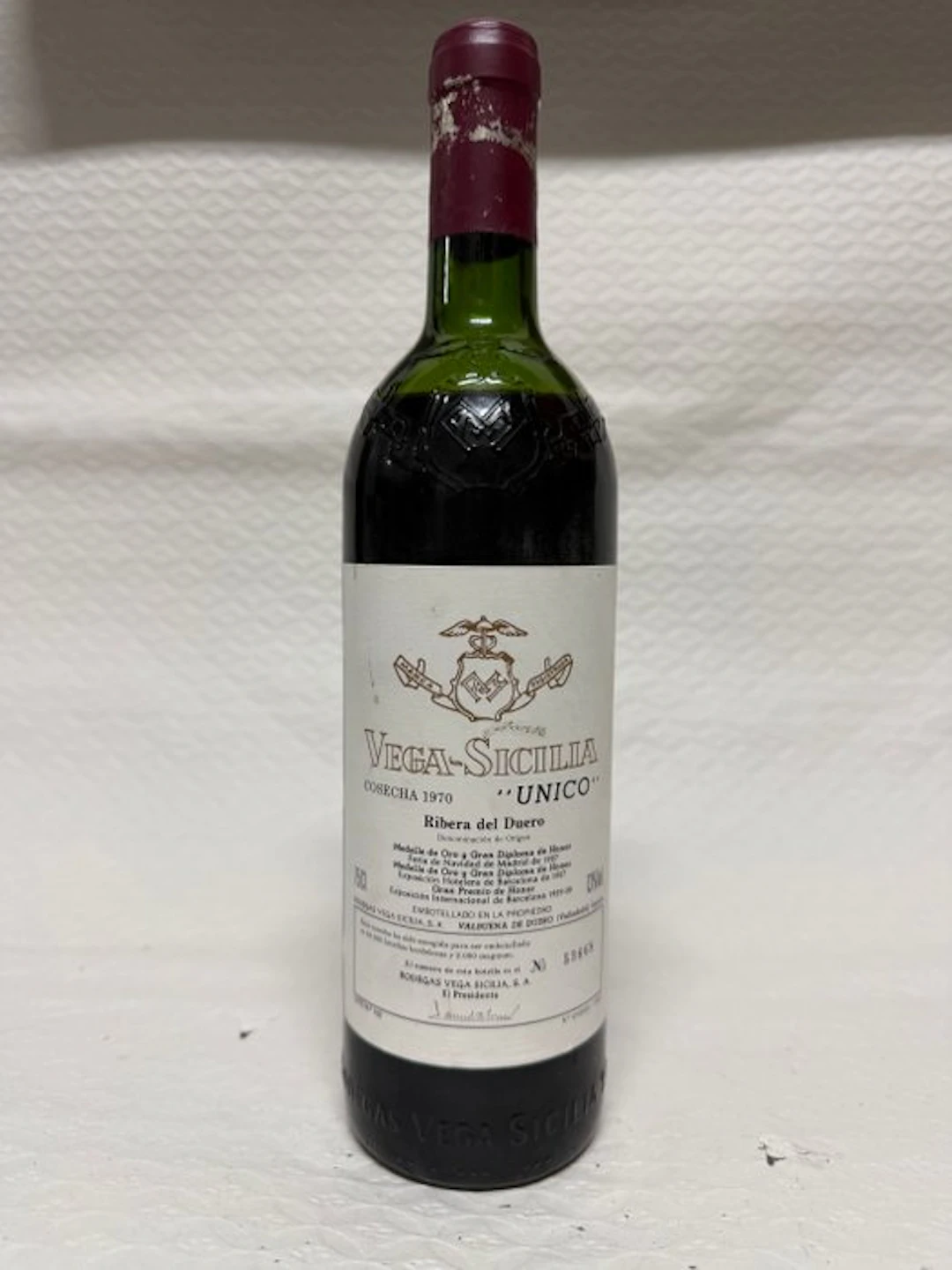 1970 Vega Sicilia, Único - Ribera del Duero Gran Reserva - 1 Bottle (0.75L)
