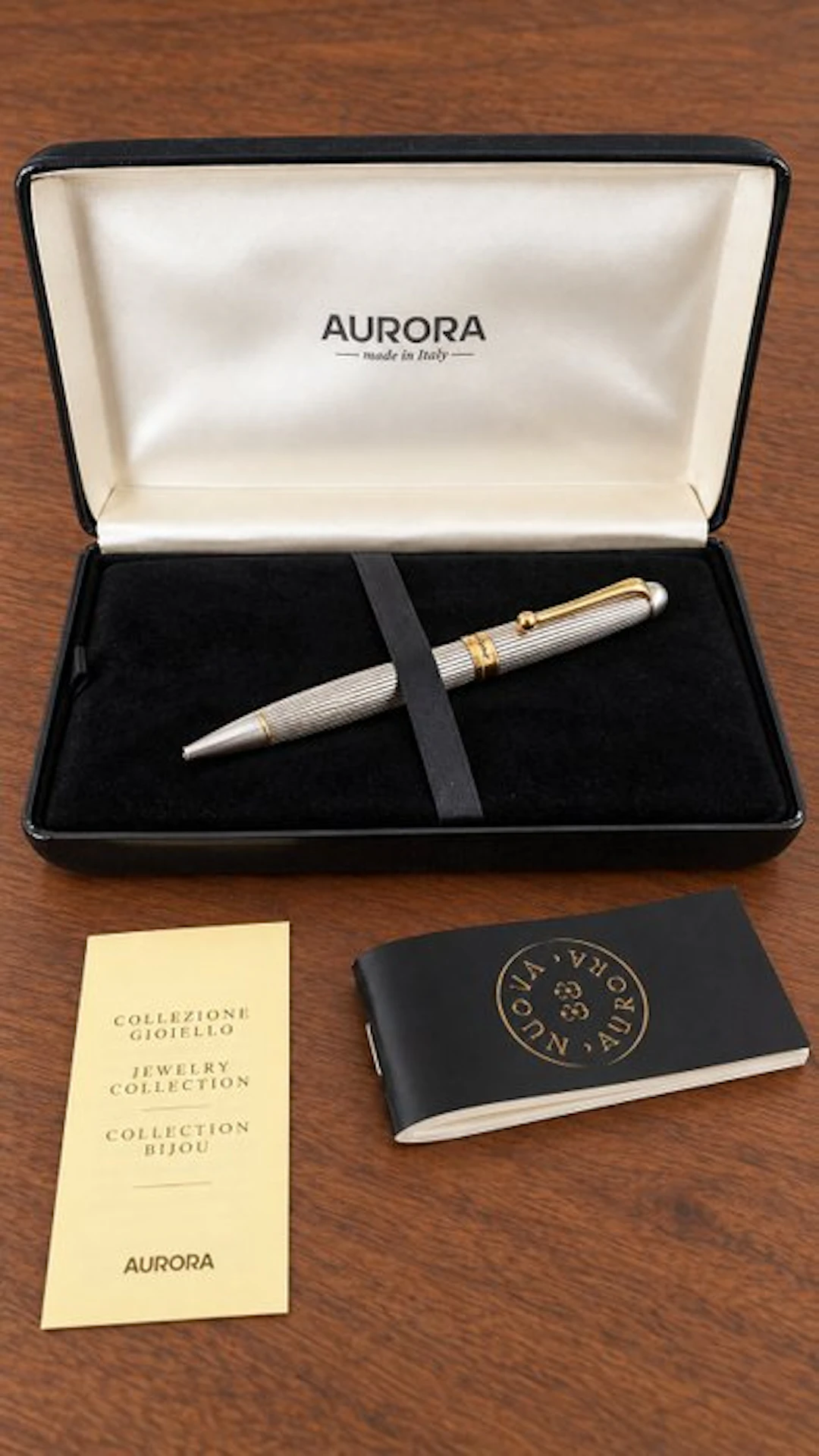 Aurora - 88 Ottantotto 837 Argento 925 Millerighe - Ballpoint pen