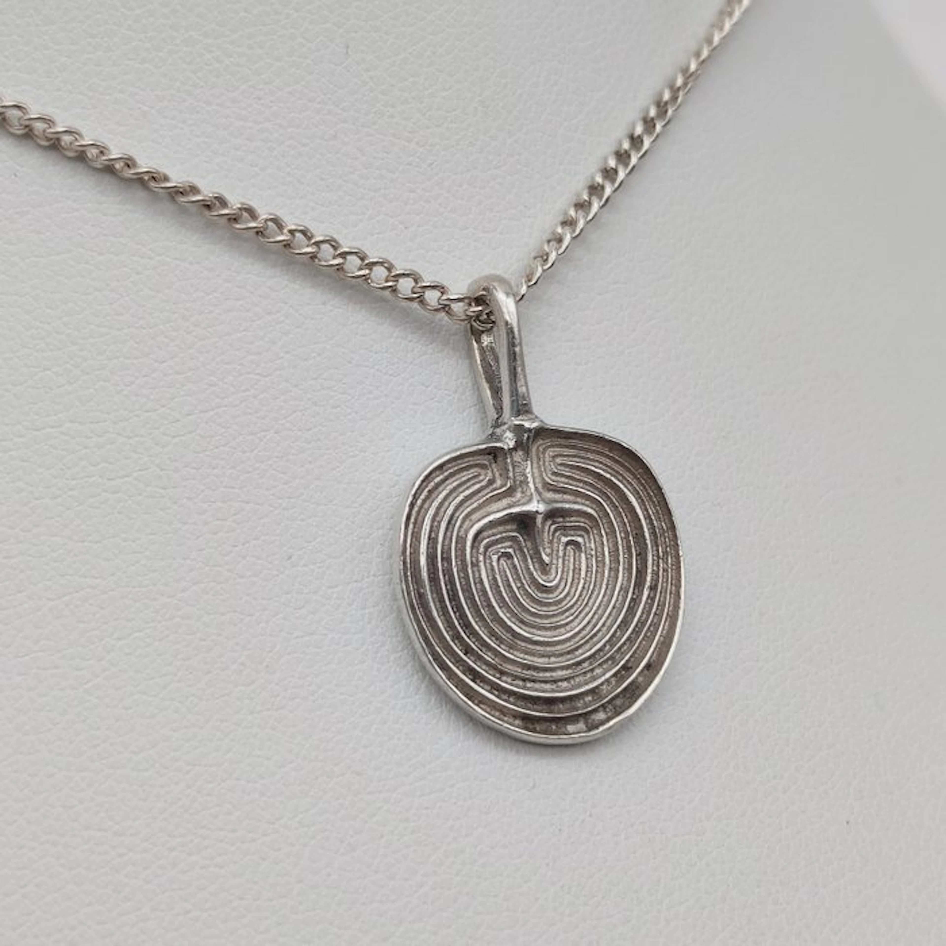 No reserve price - Necklace with pendant Silver - Inga-Britt, Ibe Dahlquist