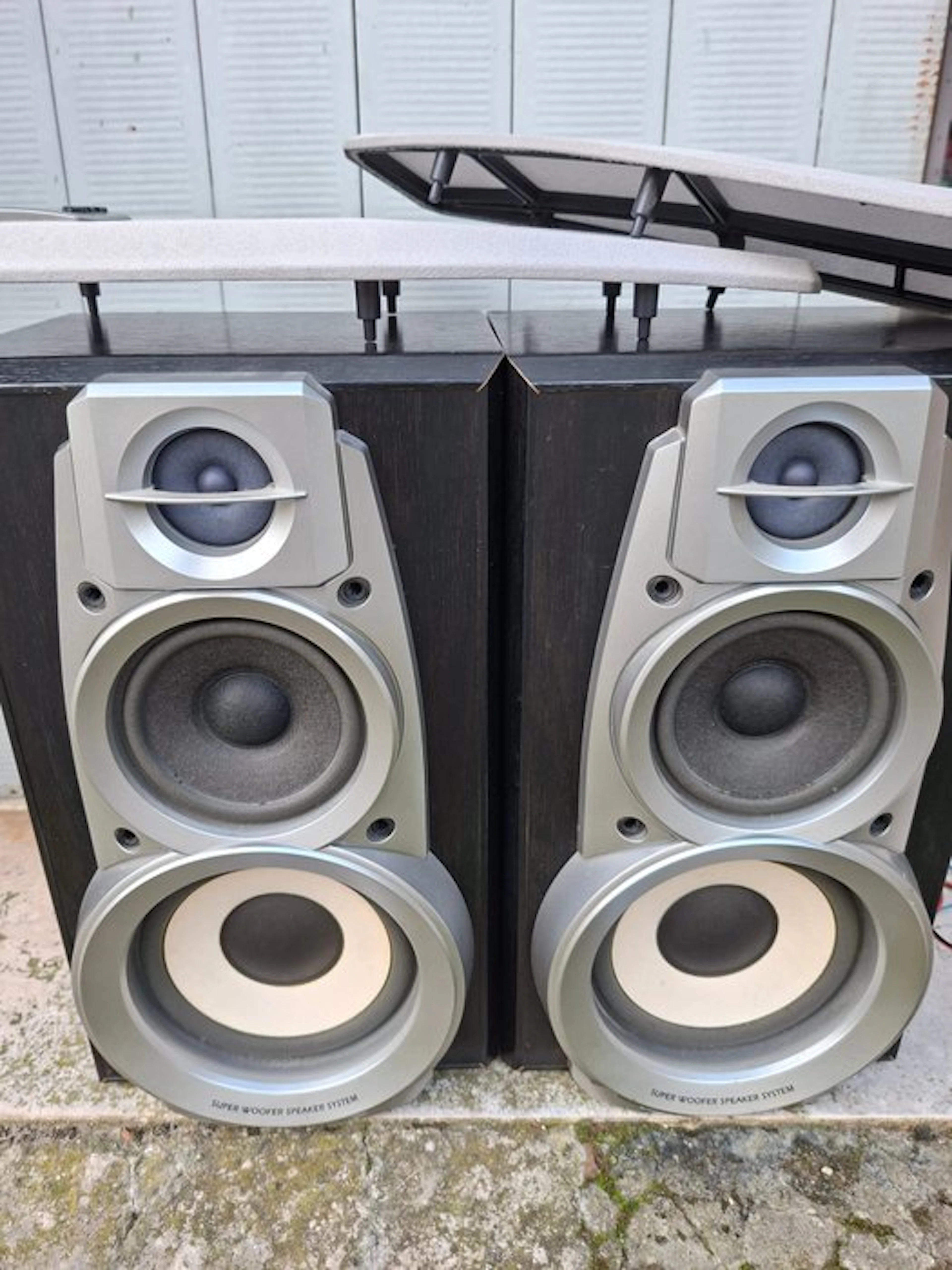Technics - SB-DV280 / 3-Way Bass Reflex Stereo Bookshelf/Main Speaker set