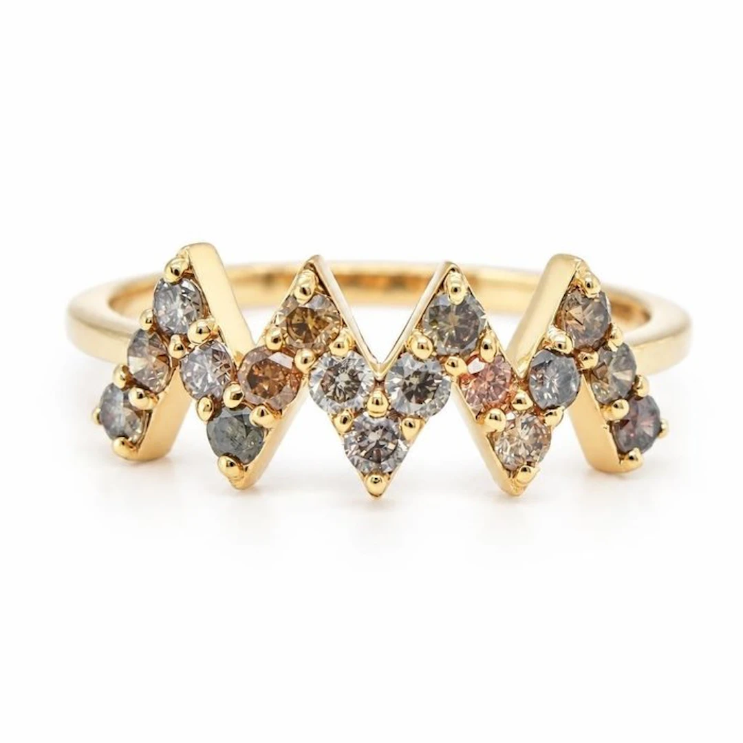 No reserve price - Ring - 14 kt