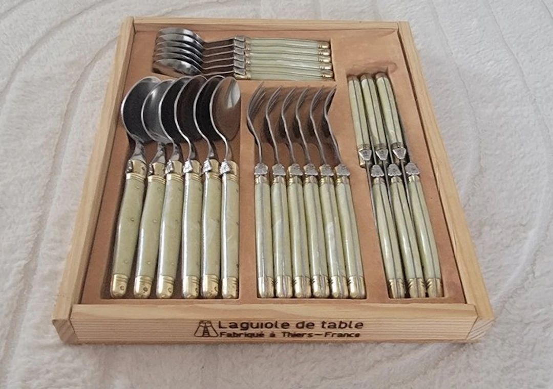 Laguiole - Cutlery set for 6 - ABS - Flatware set for 6