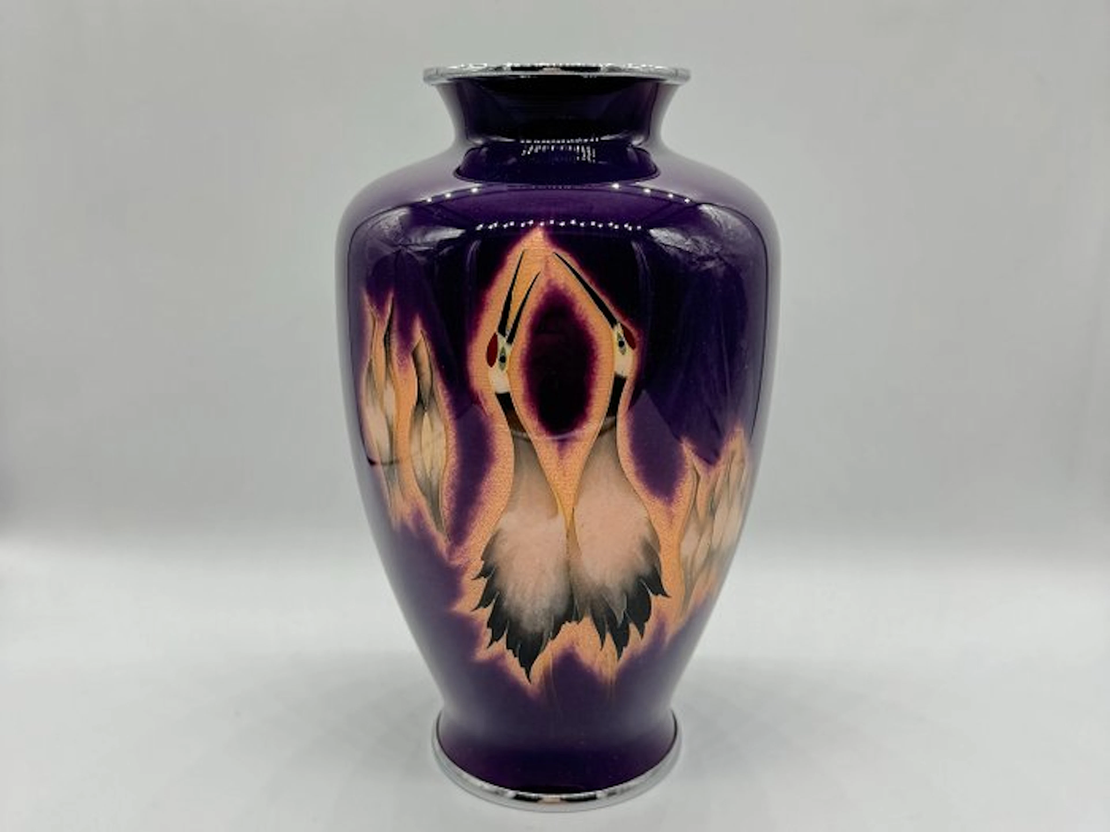 Abstract vase - Cloisonne - Japan - Taishō period (1912-1926)