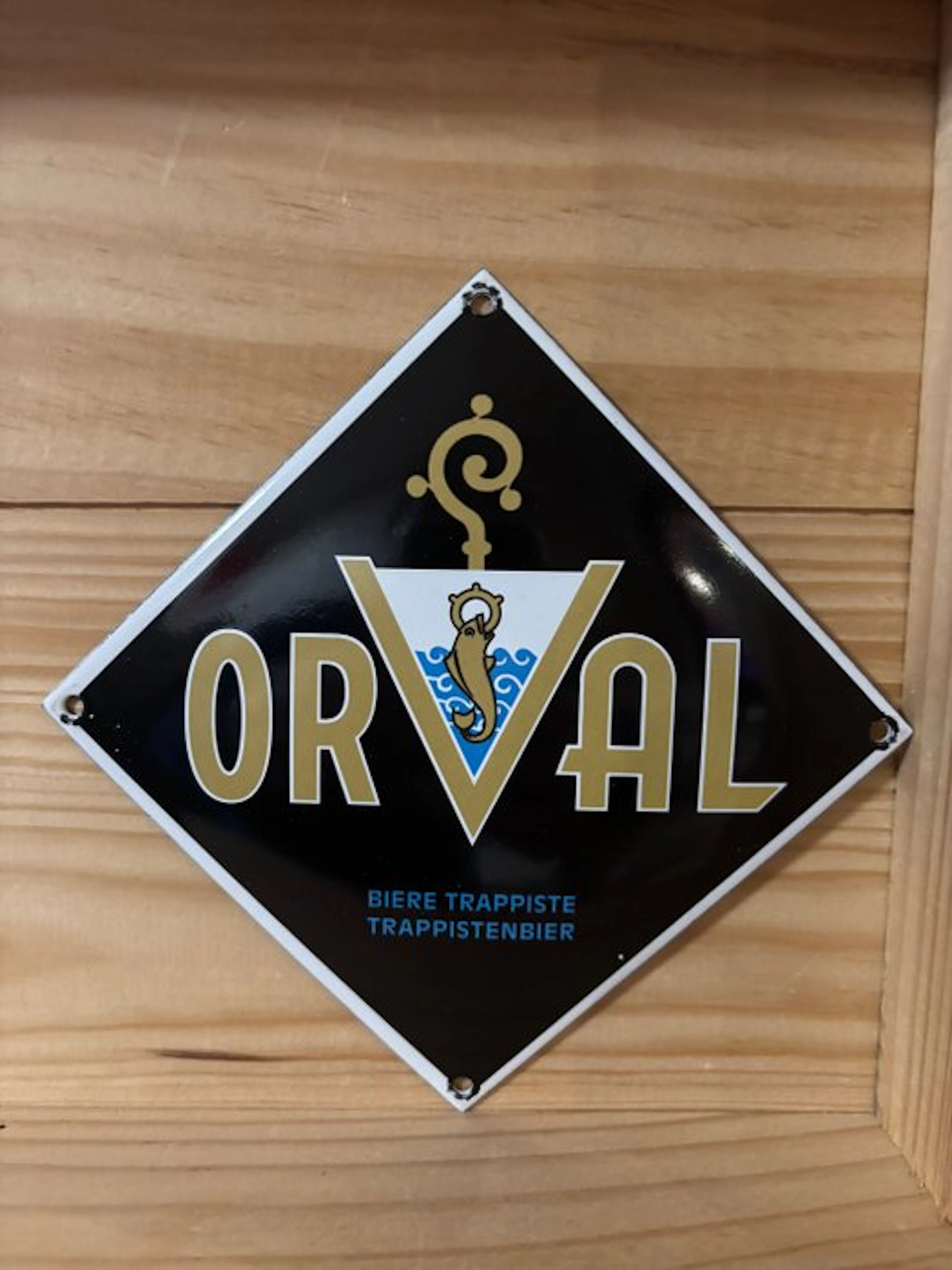 Orval - Enamel plate - Steel