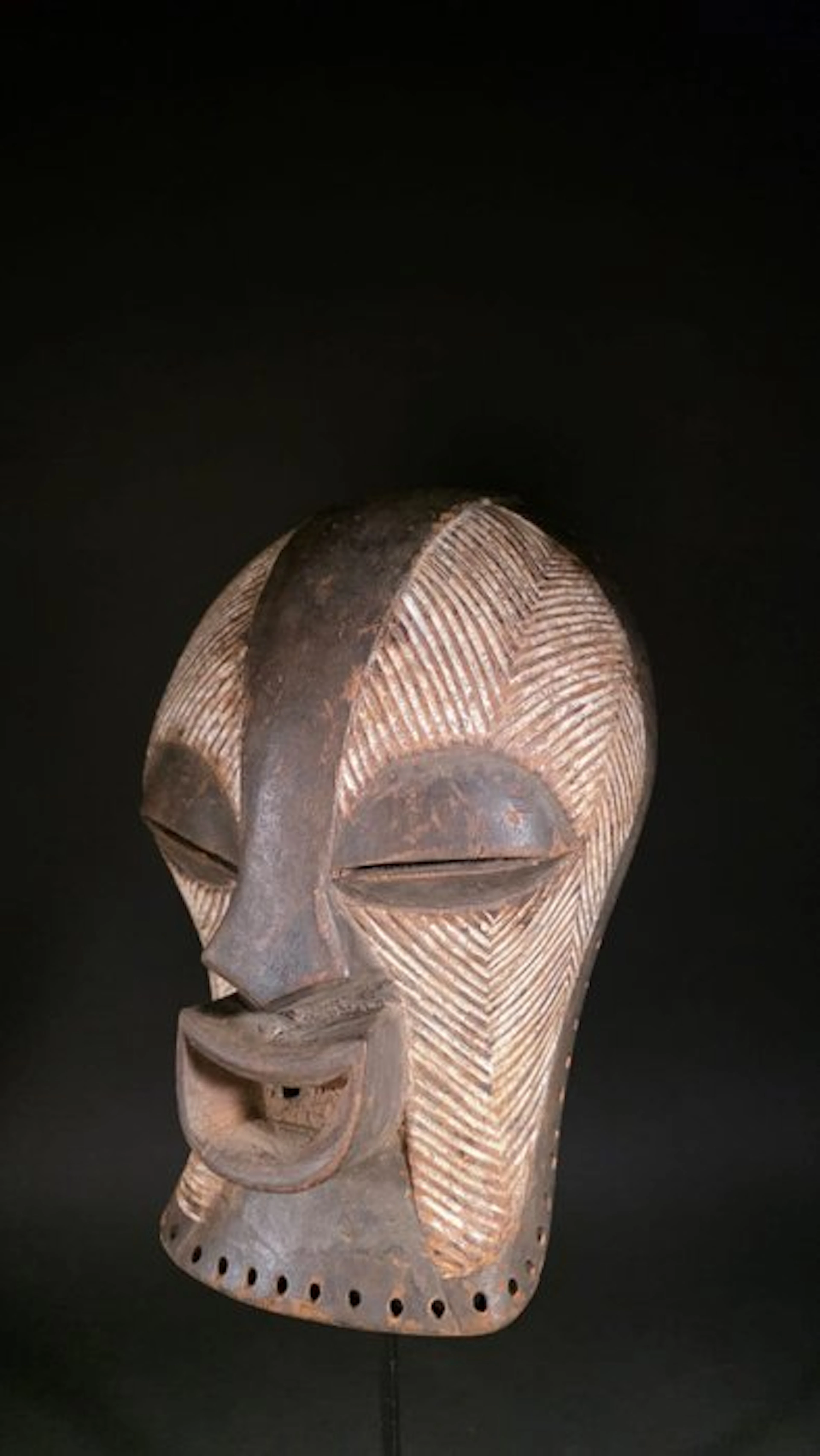 Wooden mask - Songye - DR Congo