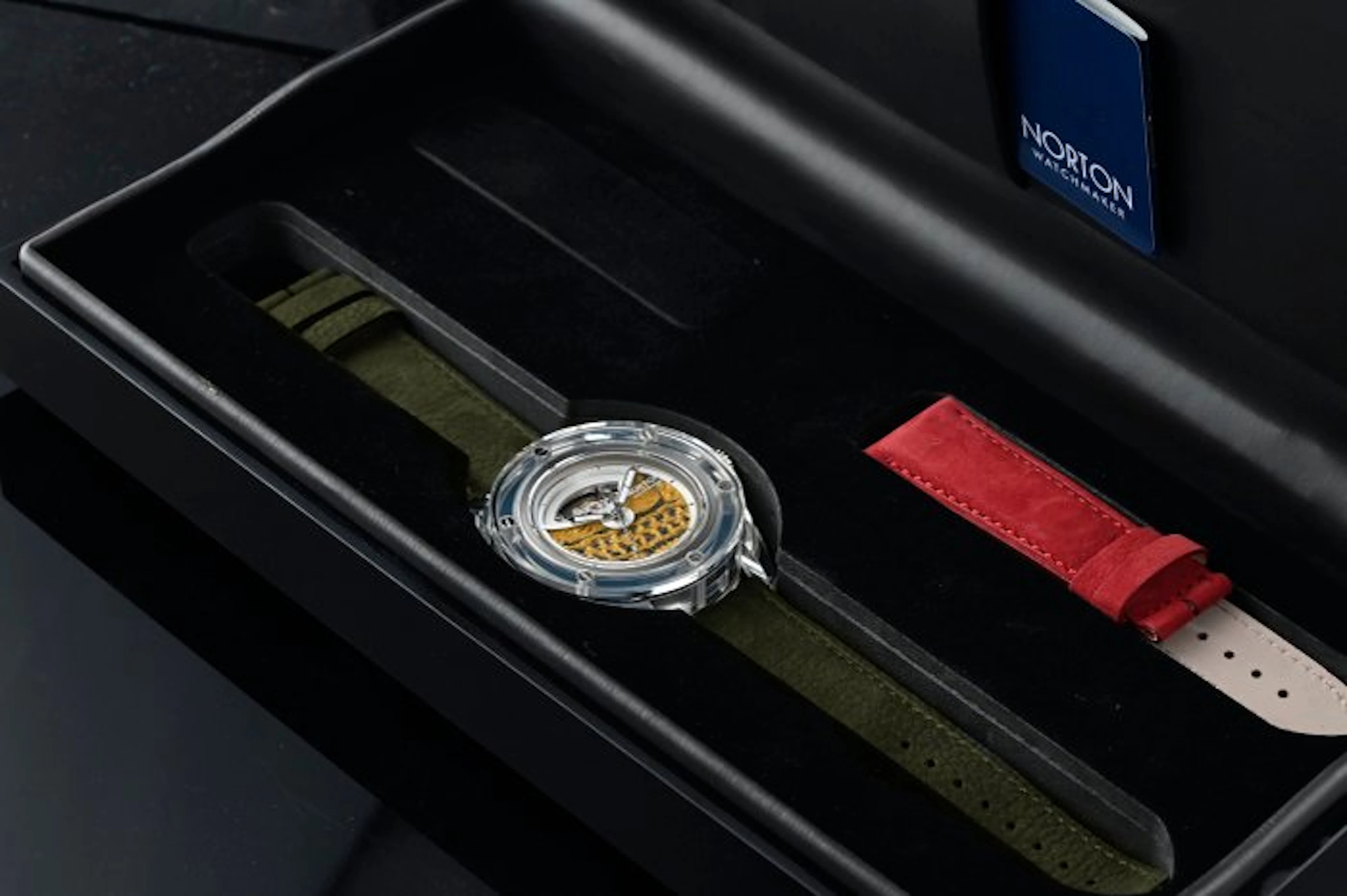 Norton - Saphirus Nodo - Swiss Made - Full Sapphire Case...