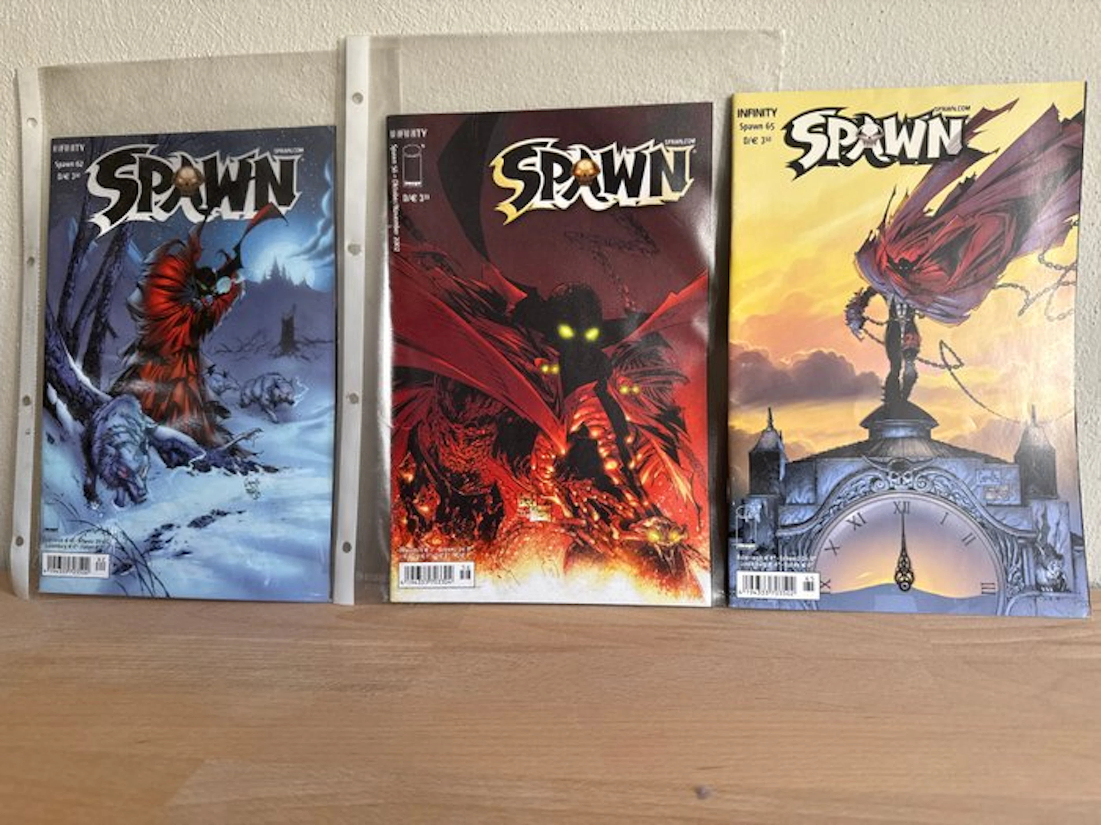 Spawn 56, 62, 65 - Spawn - 3 Comic - First edition/reprint - 2002/2003