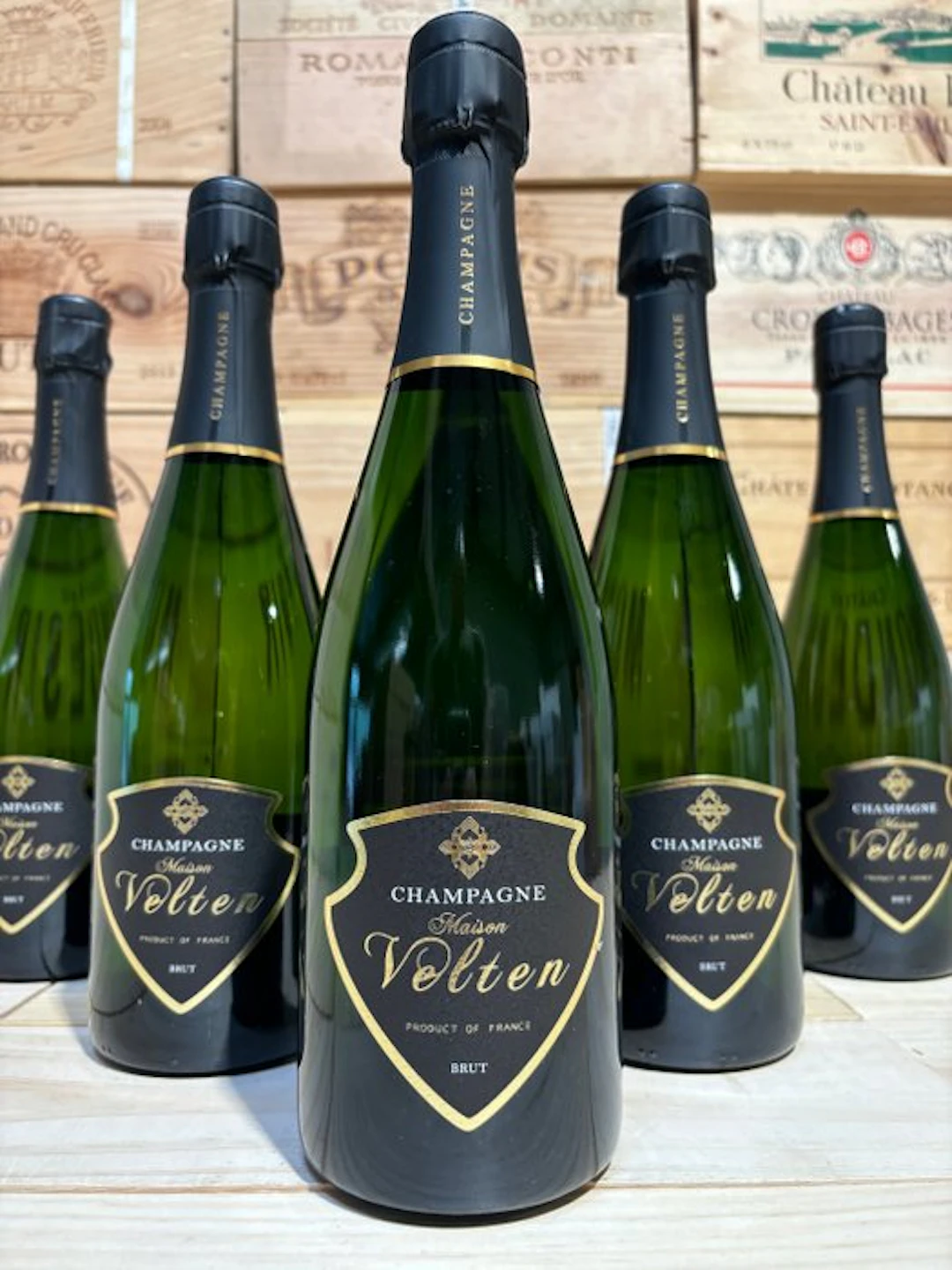 maison velten, Velten Brut Tradition - Champagne Brut - 6 Bottles (0.75L)