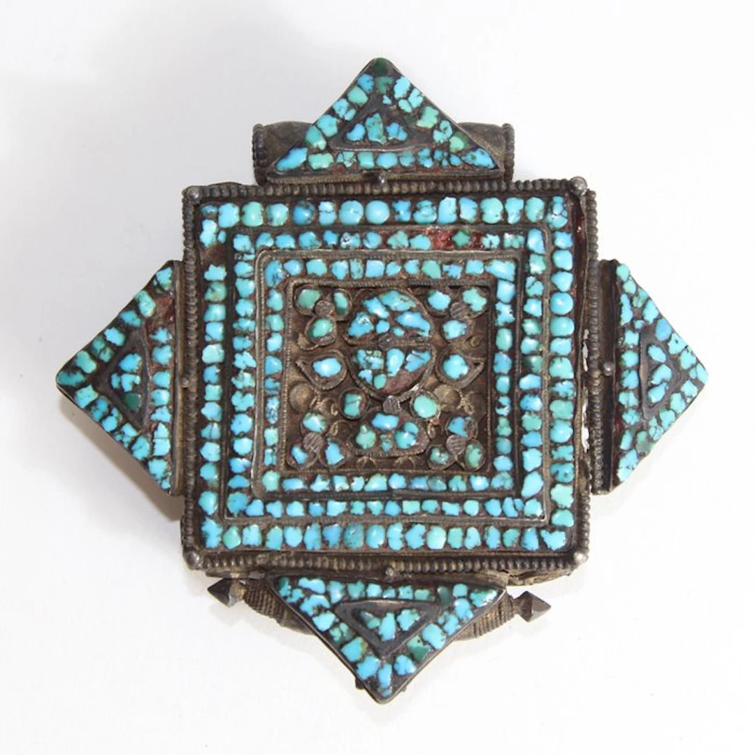 Gau amulet box - Tibet - 19th century
