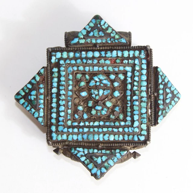 Gau amulet box - Tibet - 19th century