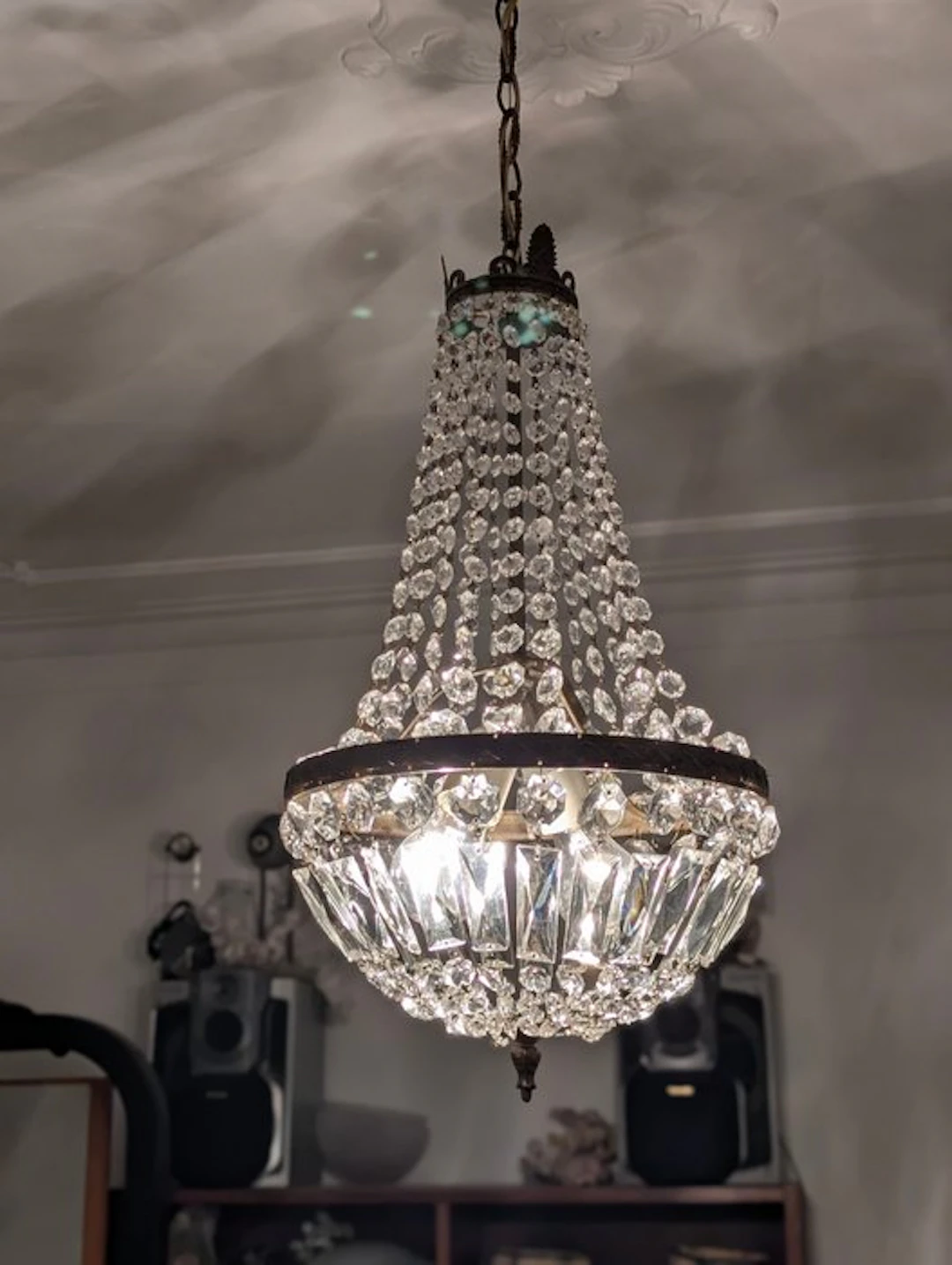 Hanging lamp - Crystal - Hot Air Balloon Empire