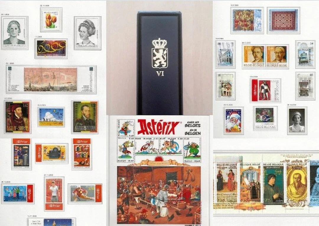 Belgium 2000/2006 - Complete POSTFRIS collection in a...