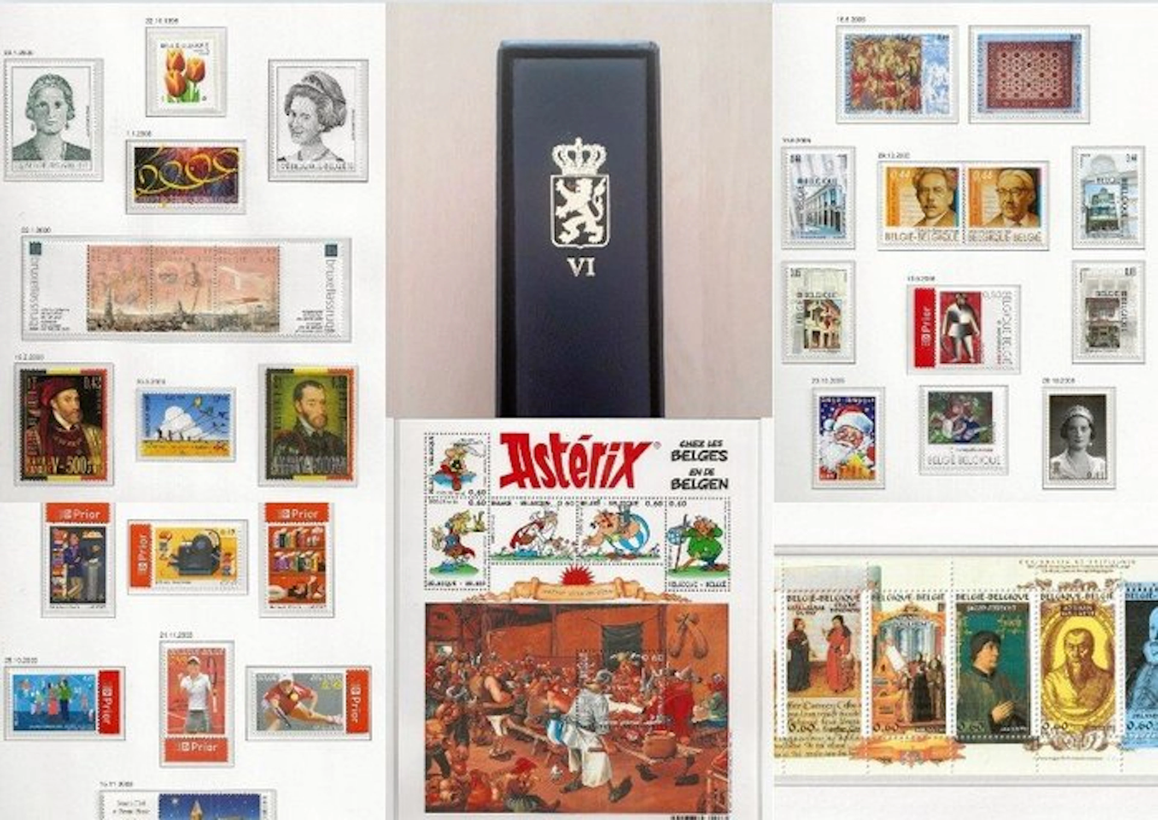 Belgium 2000/2006 - Complete POSTFRIS collection in a...