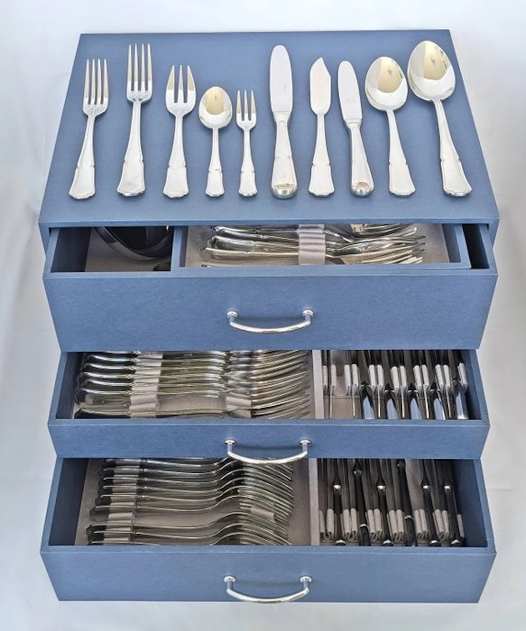 Vanstahl / Eternum - Spatours style - Cutlery set for 12...