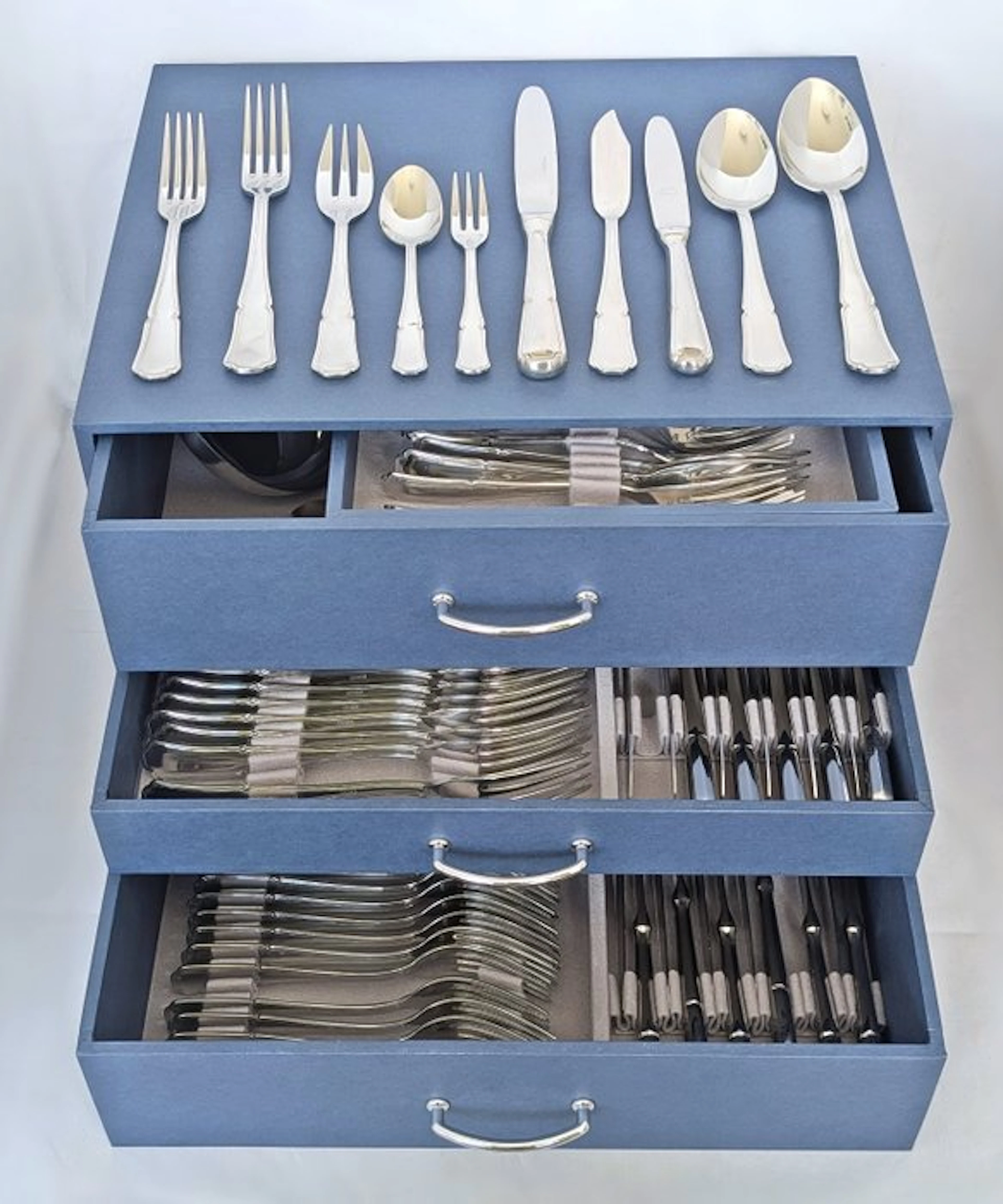Vanstahl / Eternum - Spatours style - Cutlery set for 12...