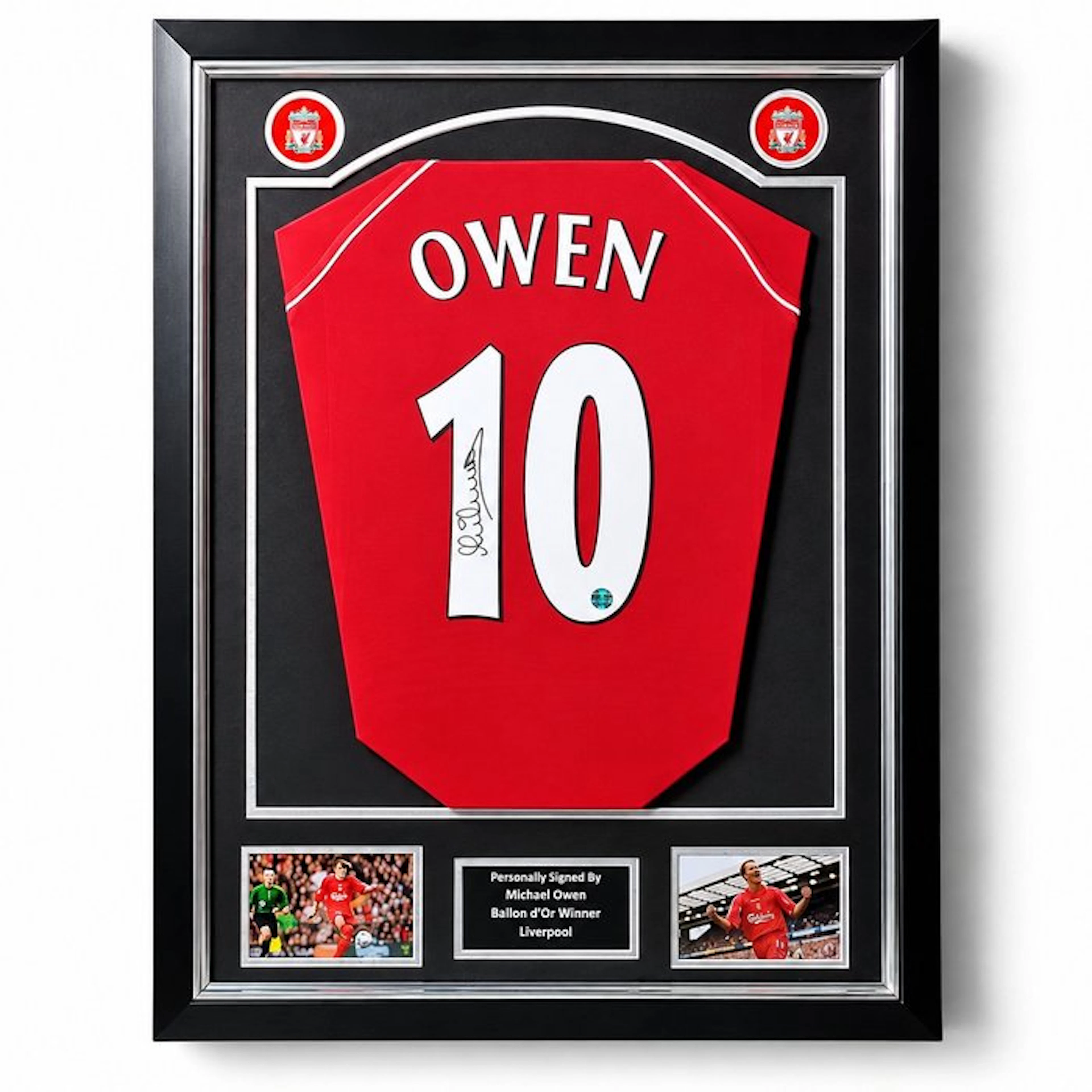 Liverpool - Premier League - Michael Owen – Premium Frame...