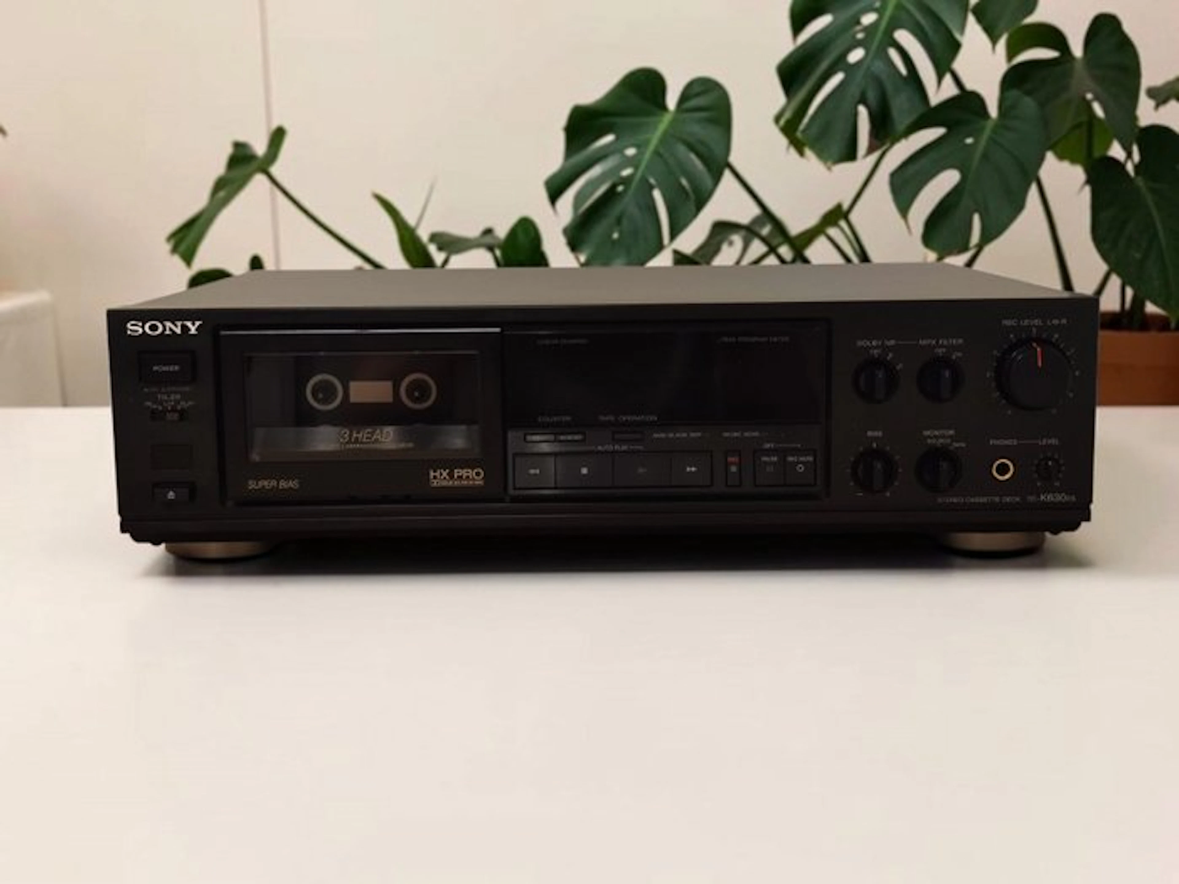 Sony - TC-K630ES / 3-Head Dual Capstan with Dolby B/C NR...