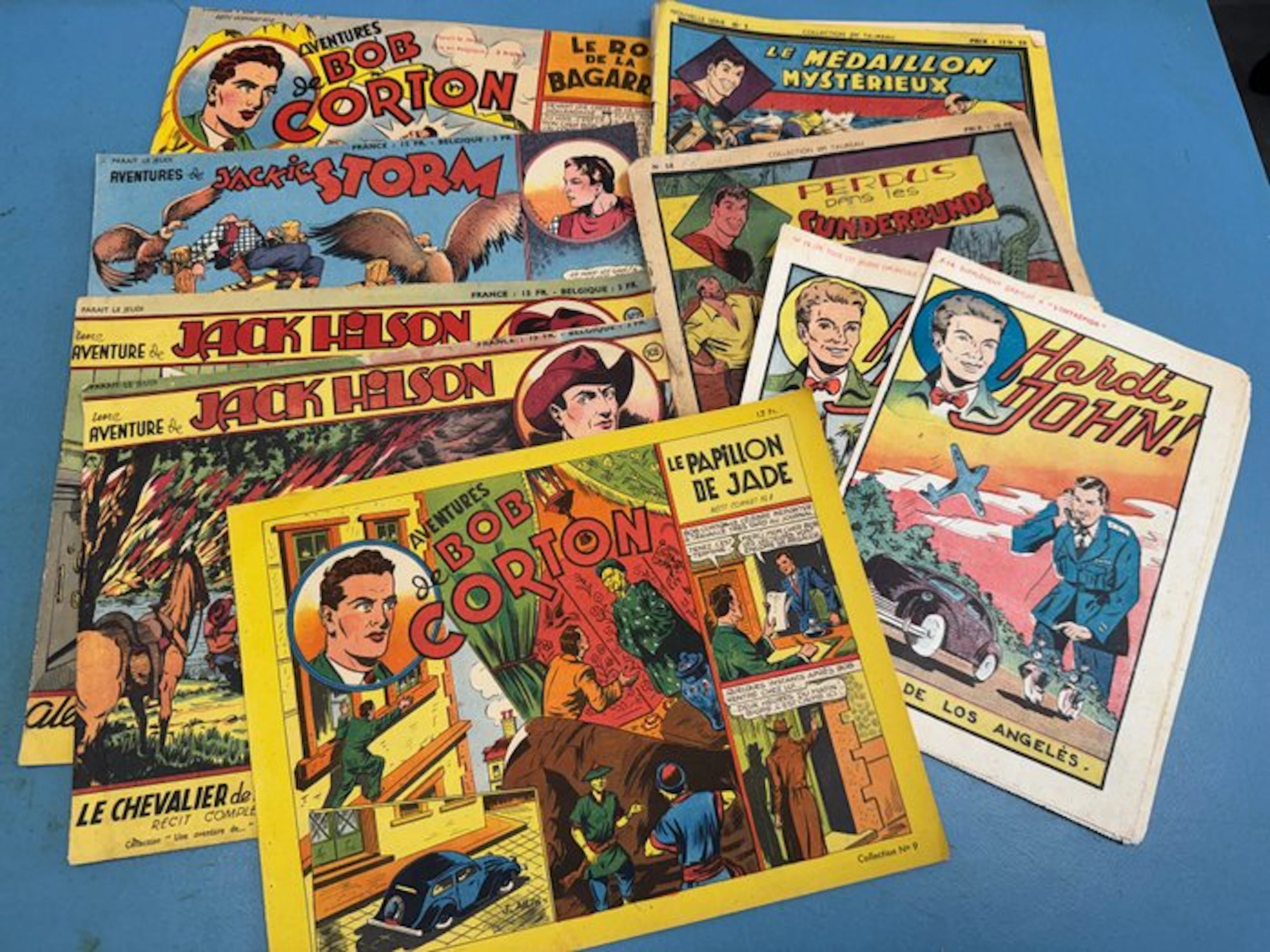 Vintage - Bob Corton / Jim Taureau / diverses séries...