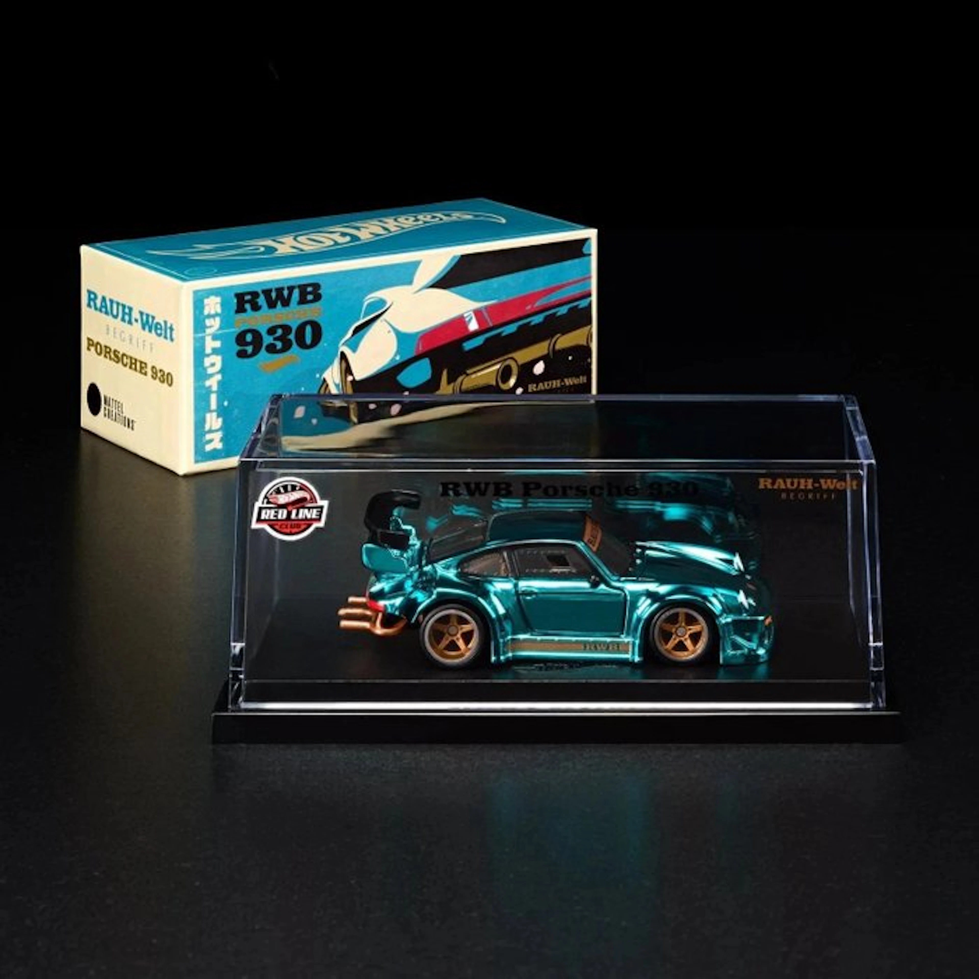 Mattel - Model car - Hot Wheels RWB Porsche 930 RLC Exclusive