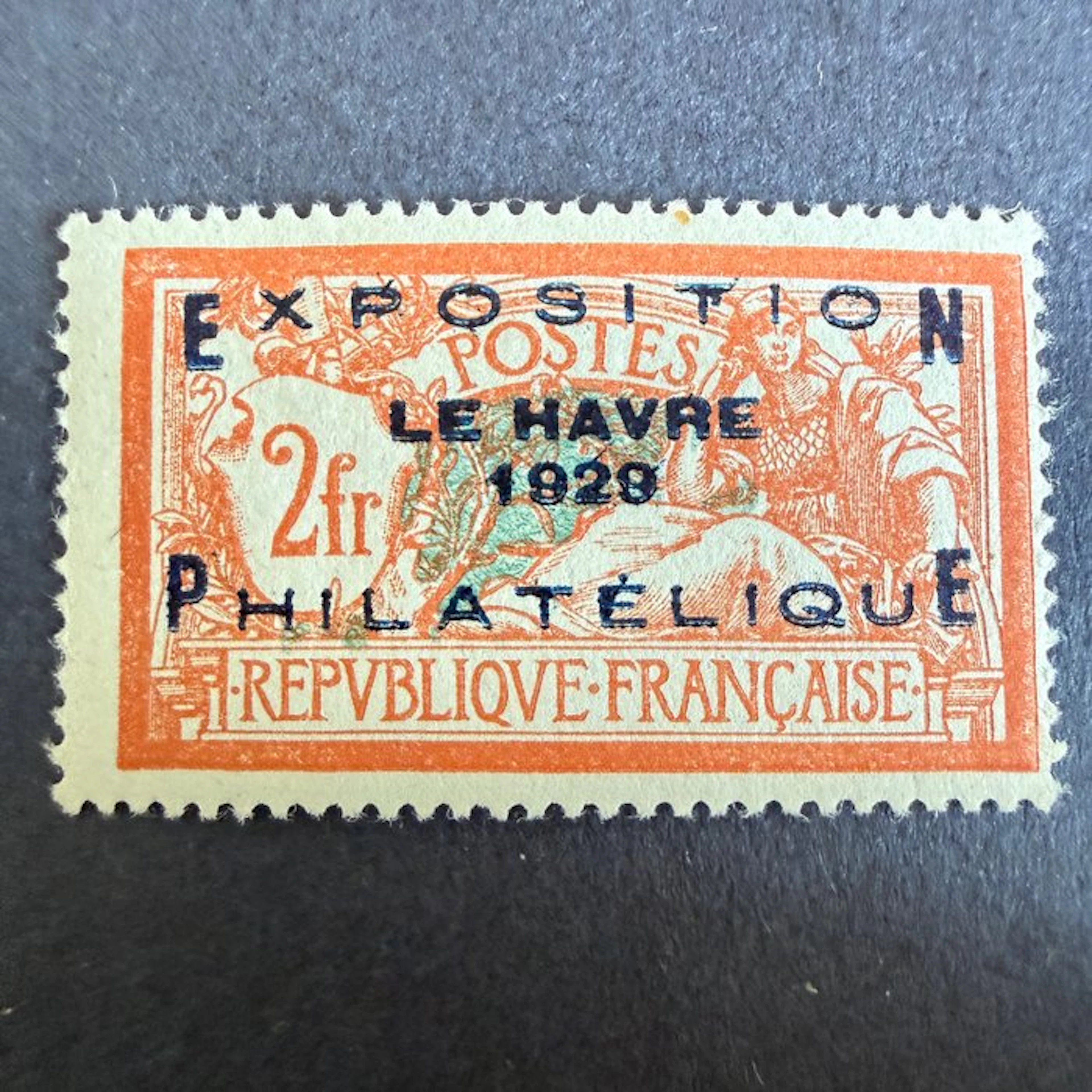 France - Yvert 257A 'Exposition du Havre' mint * (infinitesimal) with hinge