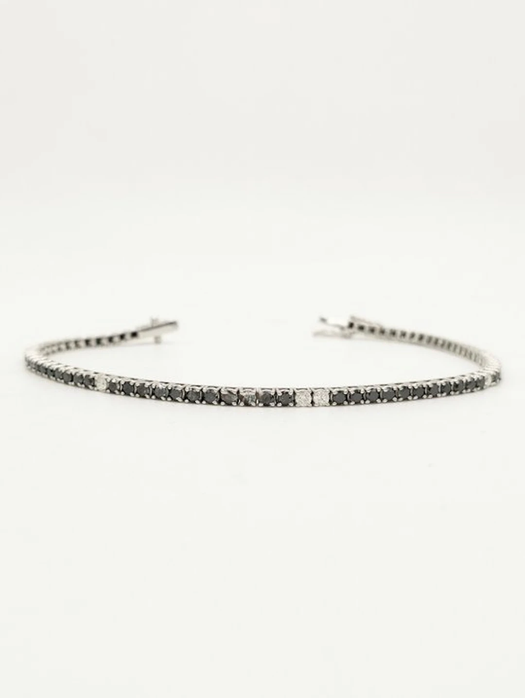 Bracelet - 18 kt. White gold Diamond (Natural) - Diamond