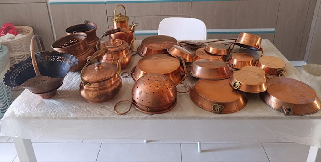 Cooking pot (23) - Copper