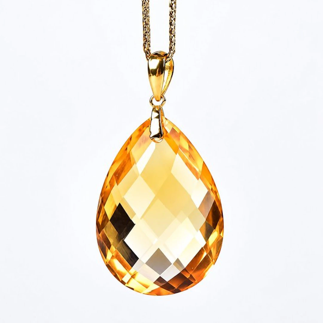 No reserve price - Necklace with pendant - 18 kt
