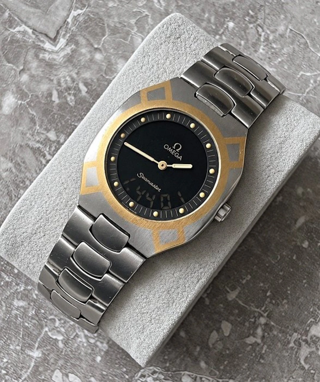 Omega - Seamaster Polaris Multifunction Steel & 18K Gold - 386.0822