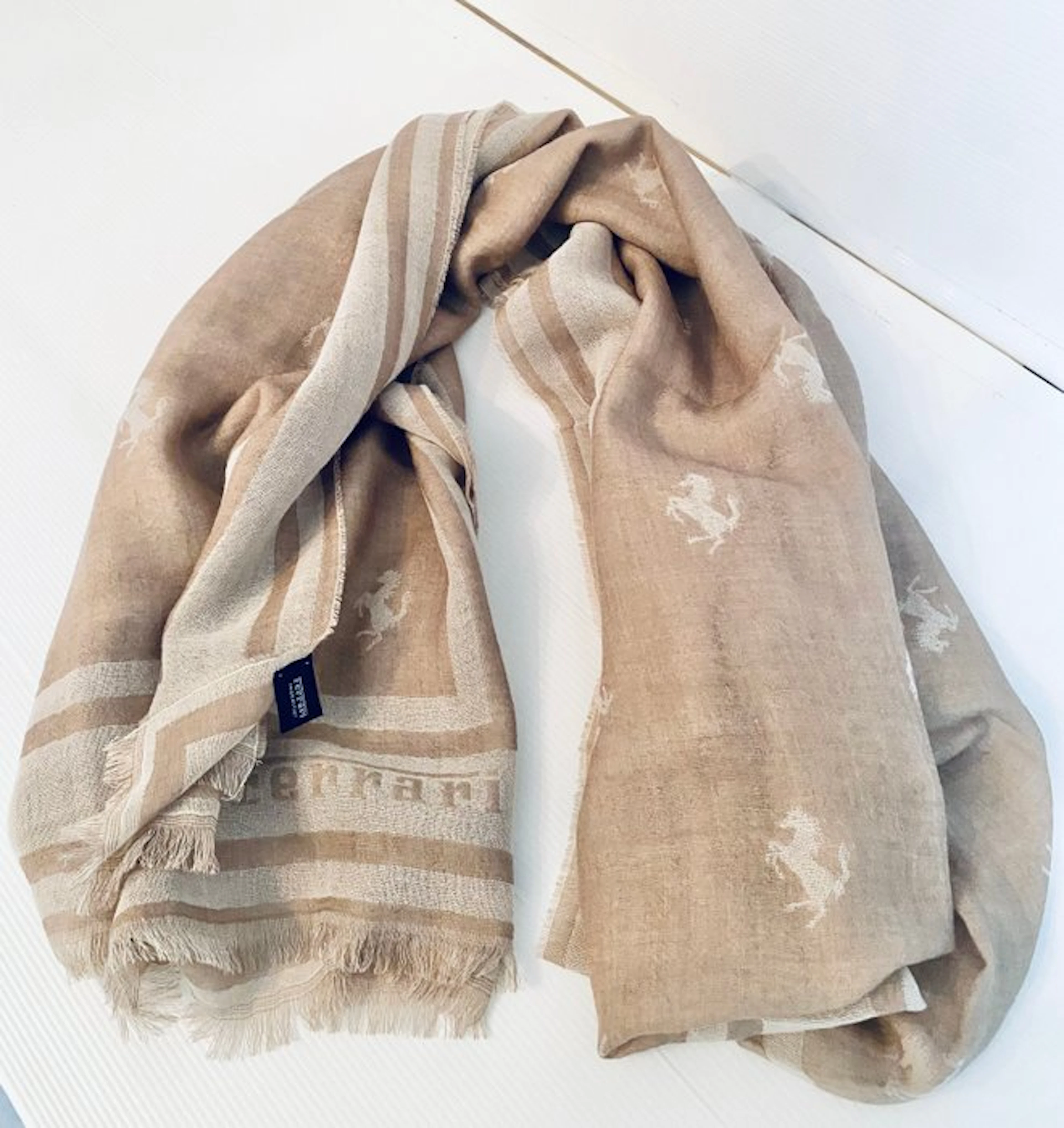 scarf - ferrari, cashmere