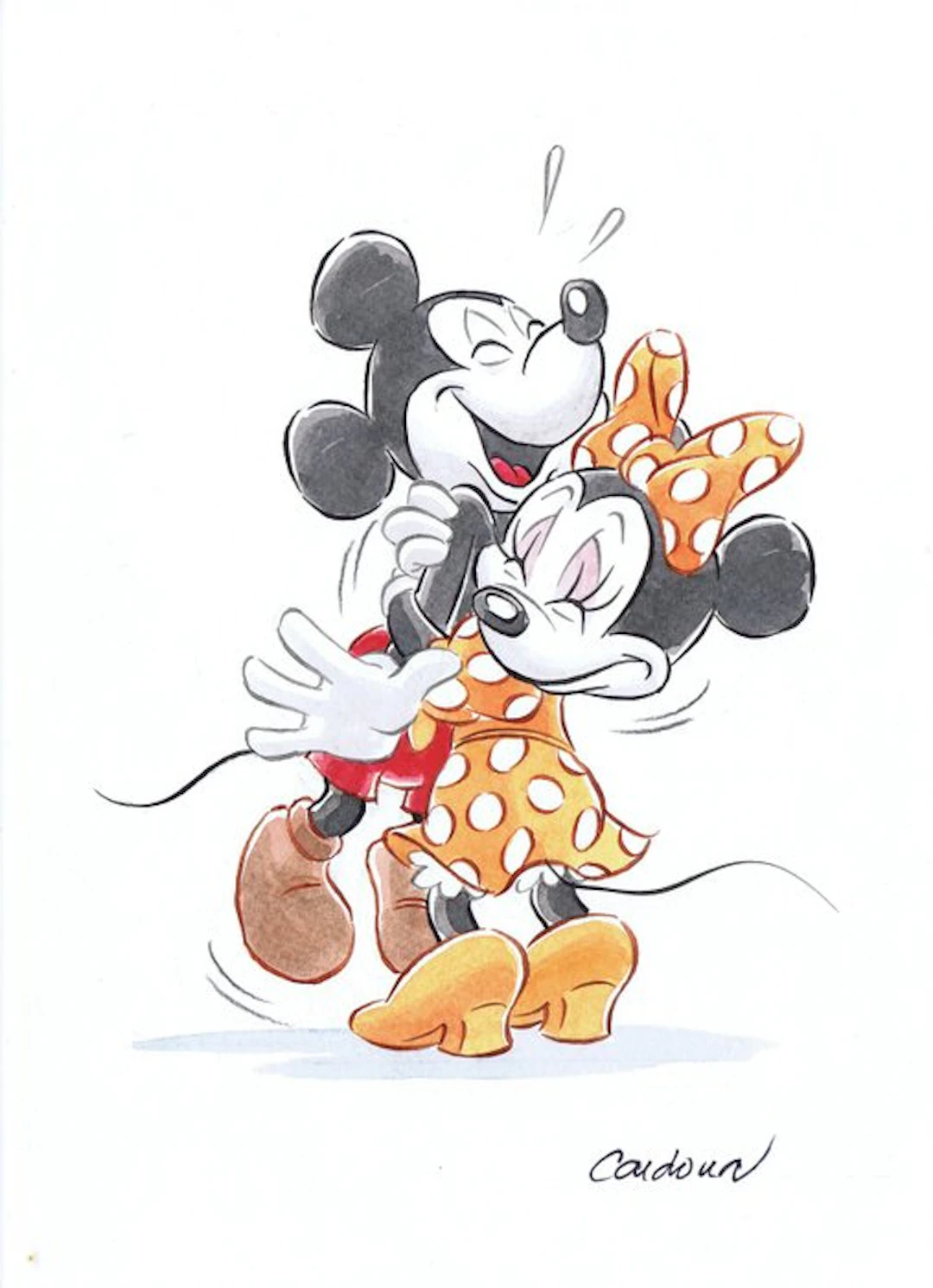 Cardona - 1 Watercolour - Mickey Mouse