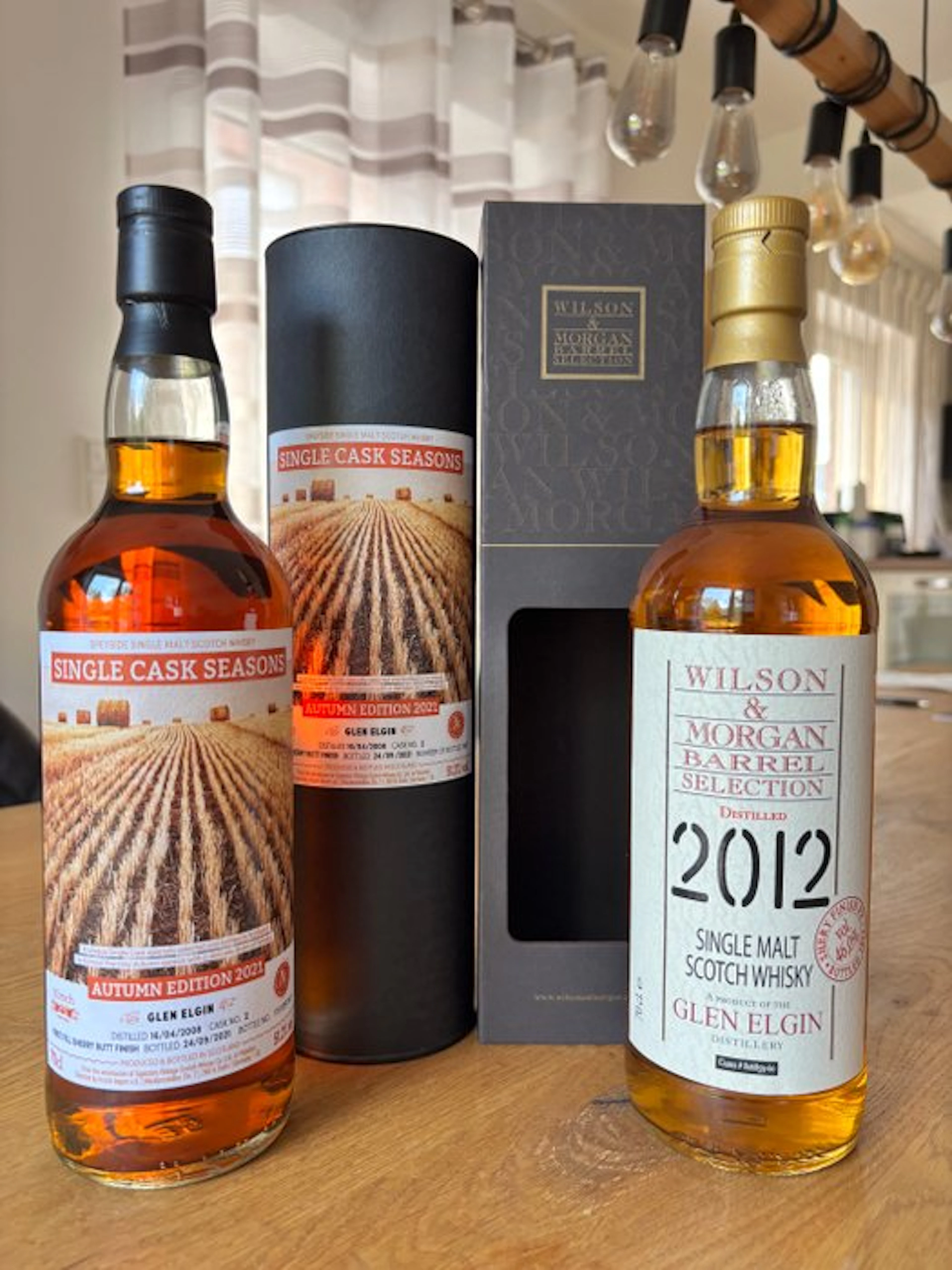 Glen Elgin 2008 Autumn Edition 2021 & 2012 Sherry Finish - 70cl - 2 bottles
