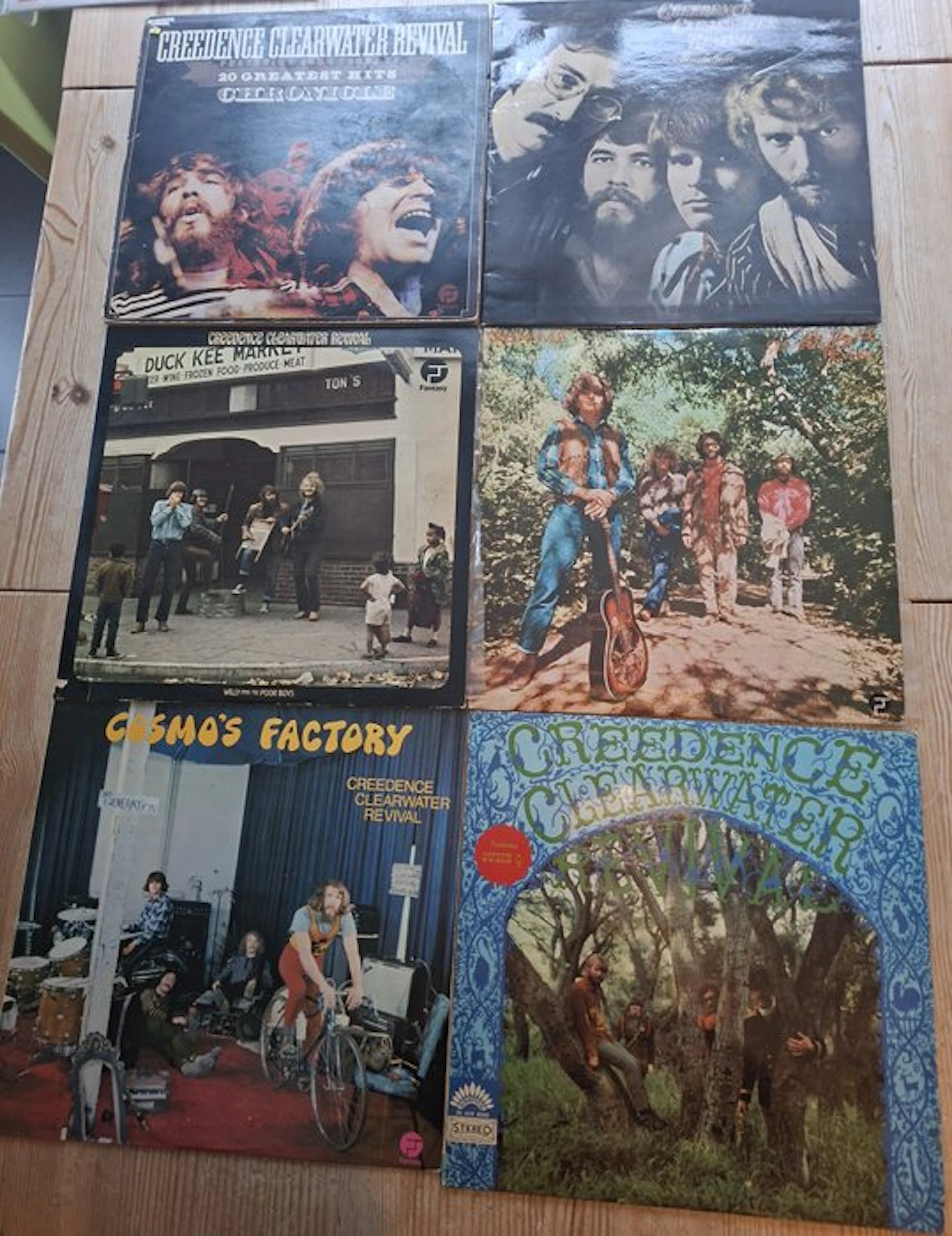 Creedence Clearwater Revival & Related - Collection of 6...