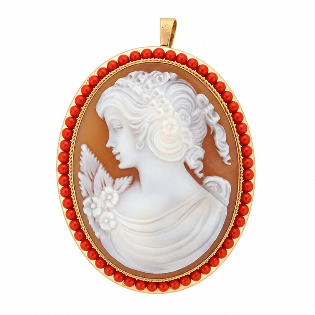 No reserve price - Brooch - 18 kt