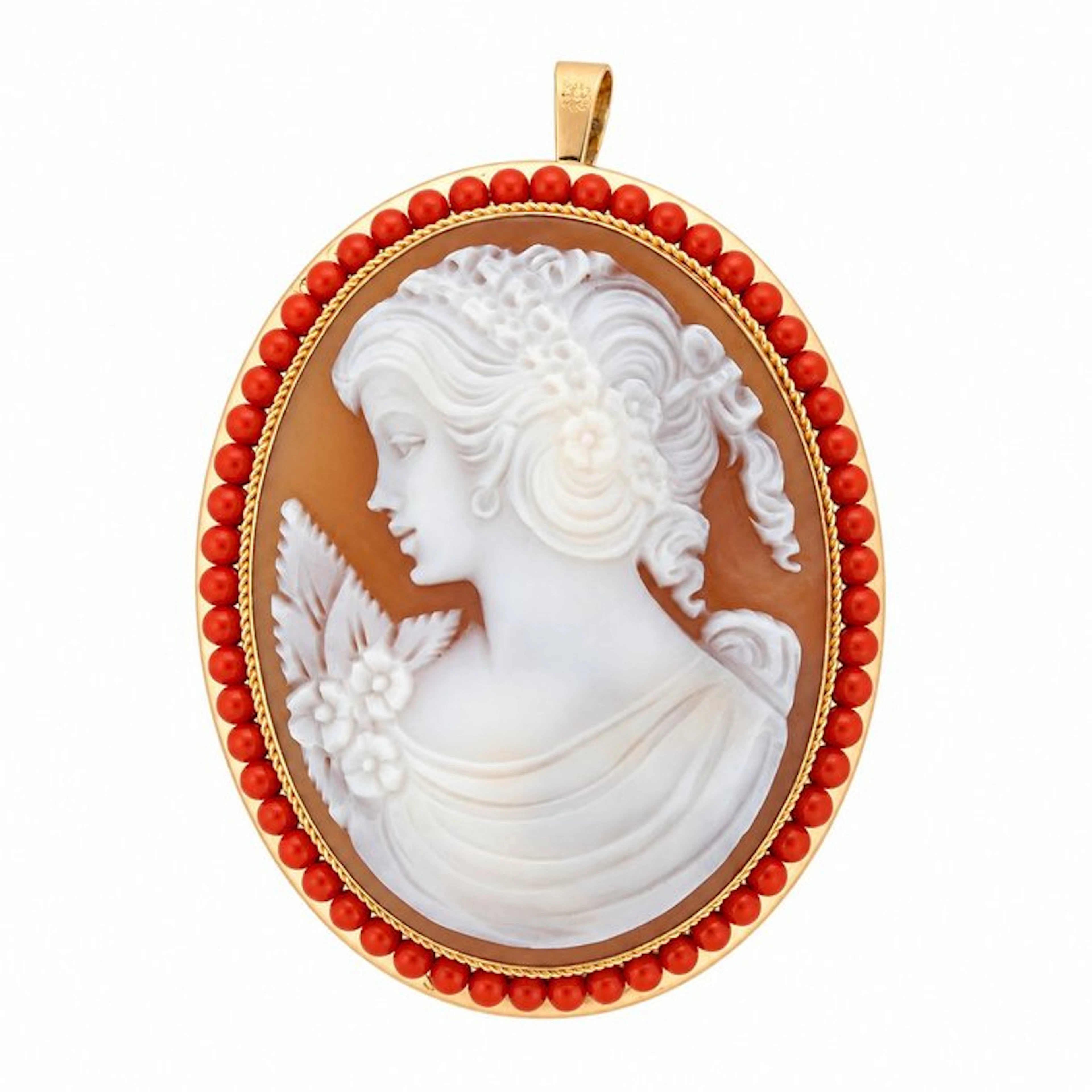 No reserve price - Brooch - 18 kt