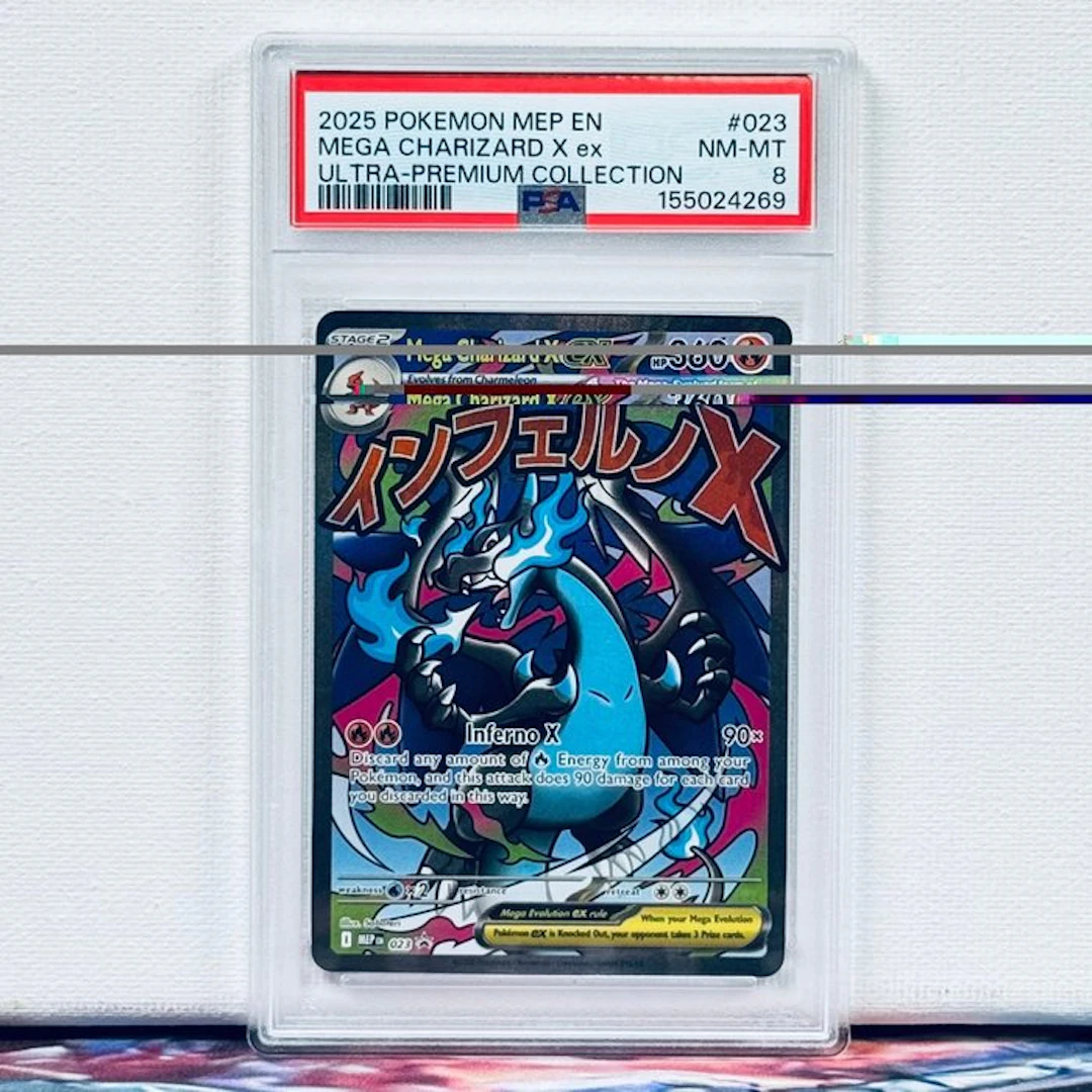 Pokémon Graded card - Mega Charizard X ex #023 2025...
