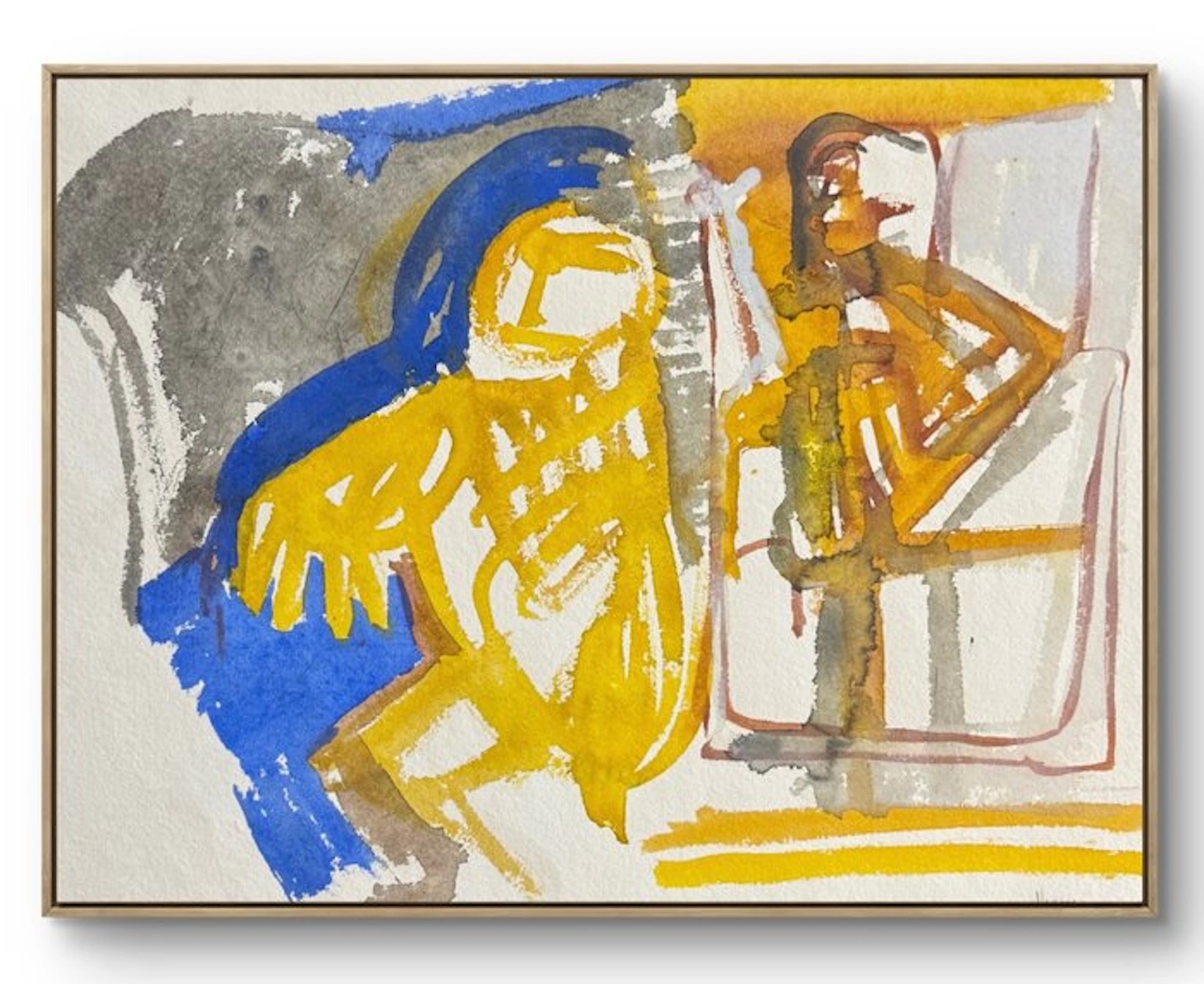 Marcus de Vestele (1941-2024) - Composition Cobra - Deux...