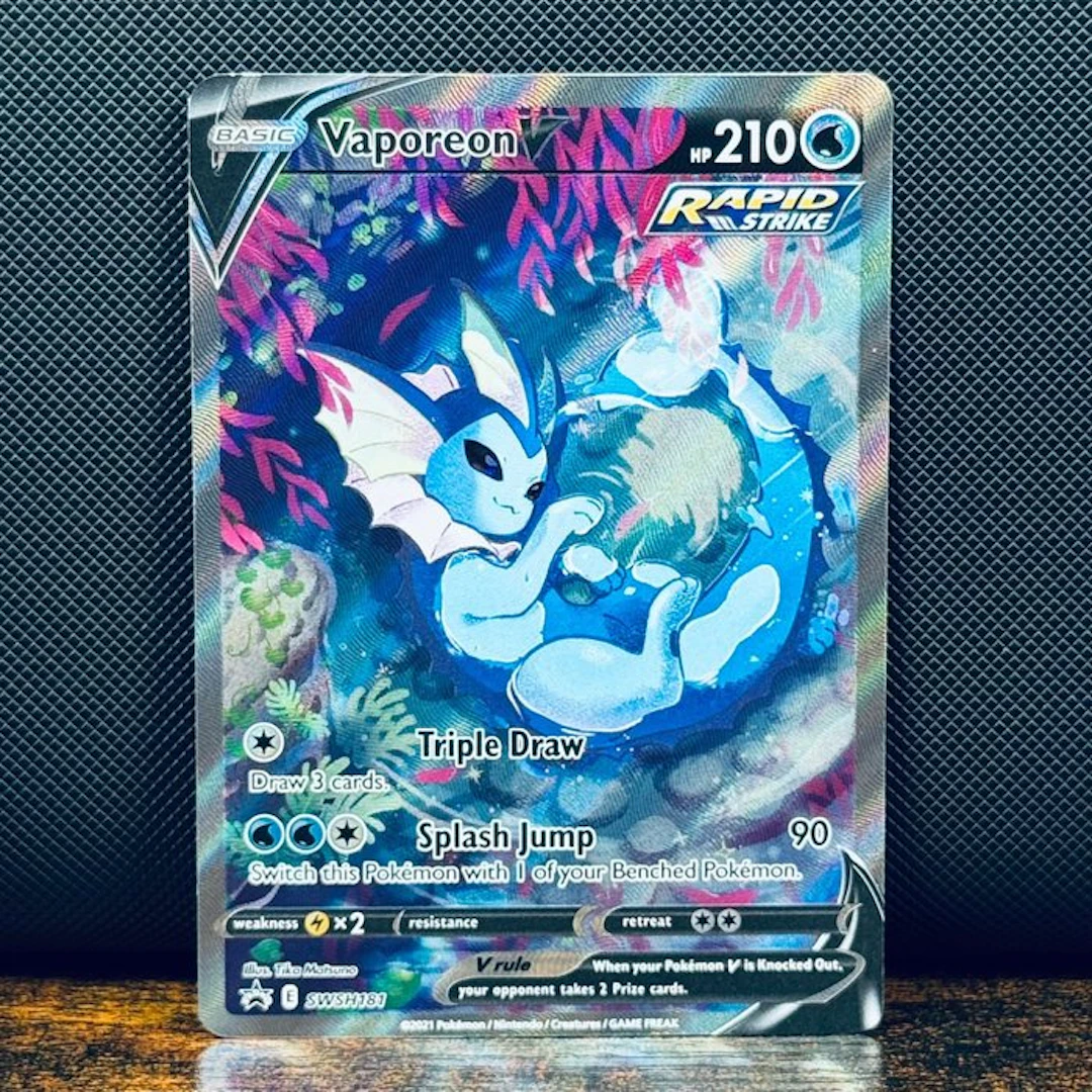 Pokémon Card - Vaporeon V SWSH181 – Pokémon