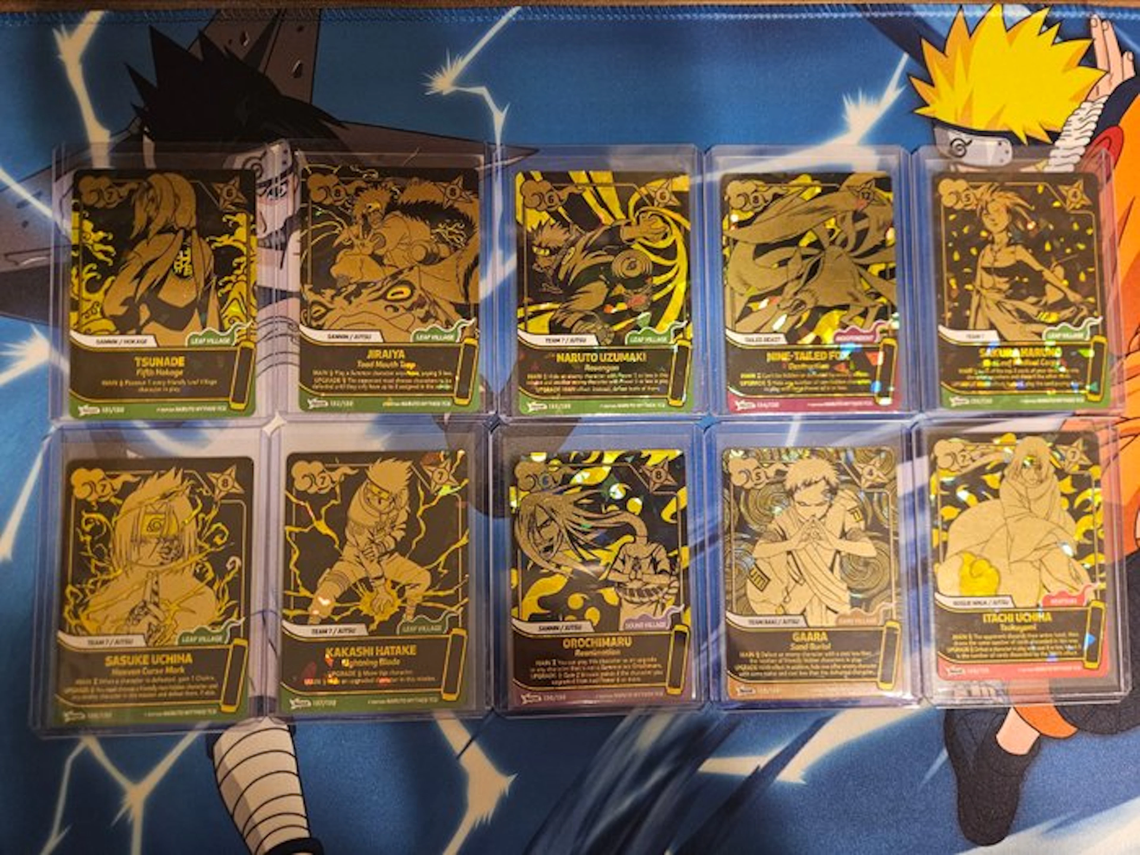 Naruto Mythos TCG - 10 Complete set