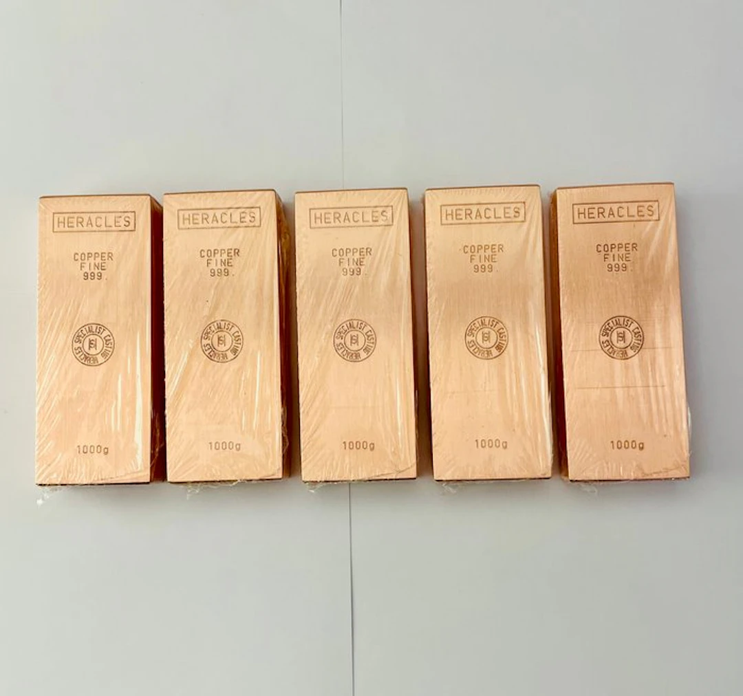 5 kilograms - Copper .999 - Copper - Fonderie Heracles...