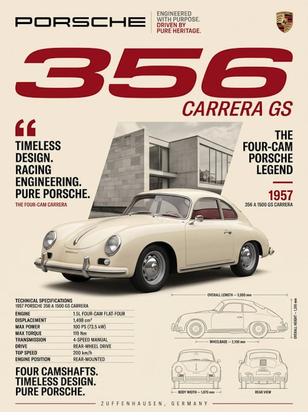 Shmidt.Art - Porsche - Porsche 356 Carrera GS - 2010s