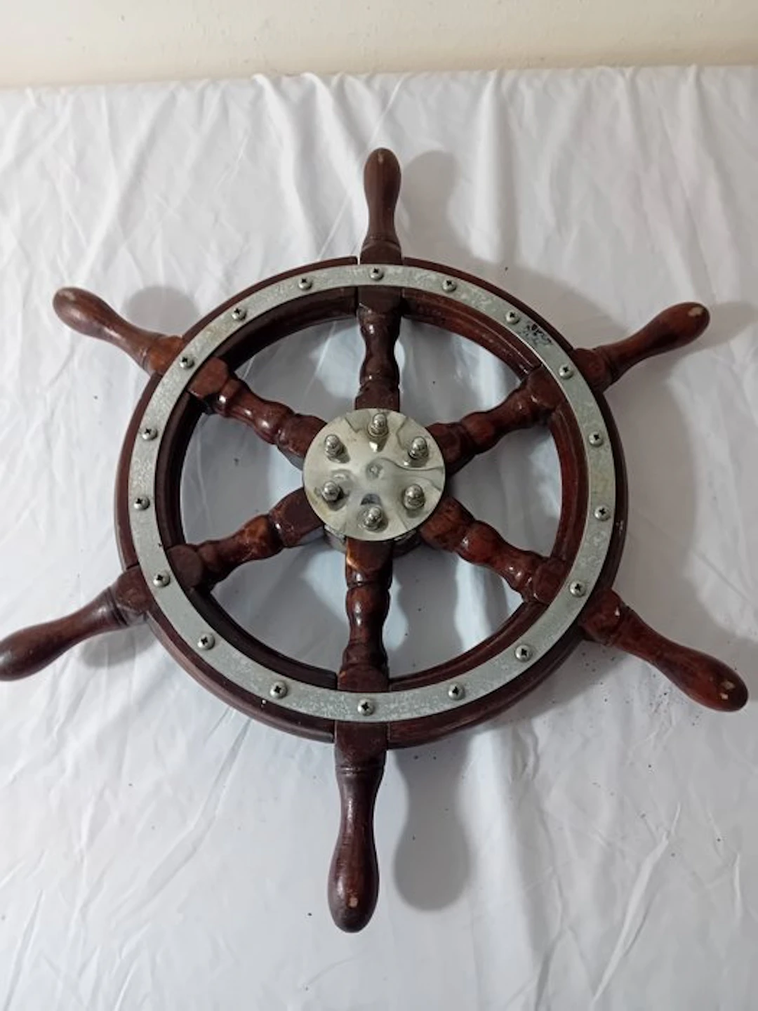 Maritime object - Unkown - Teak stainless steel Alluminum