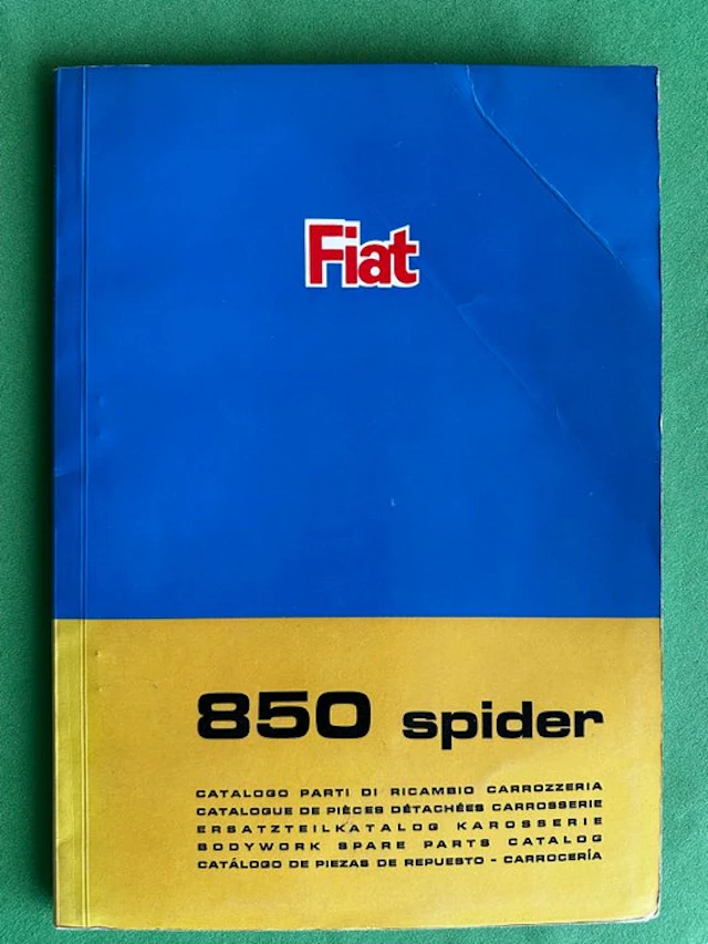 Manual - Fiat - 850 Spider - 1967