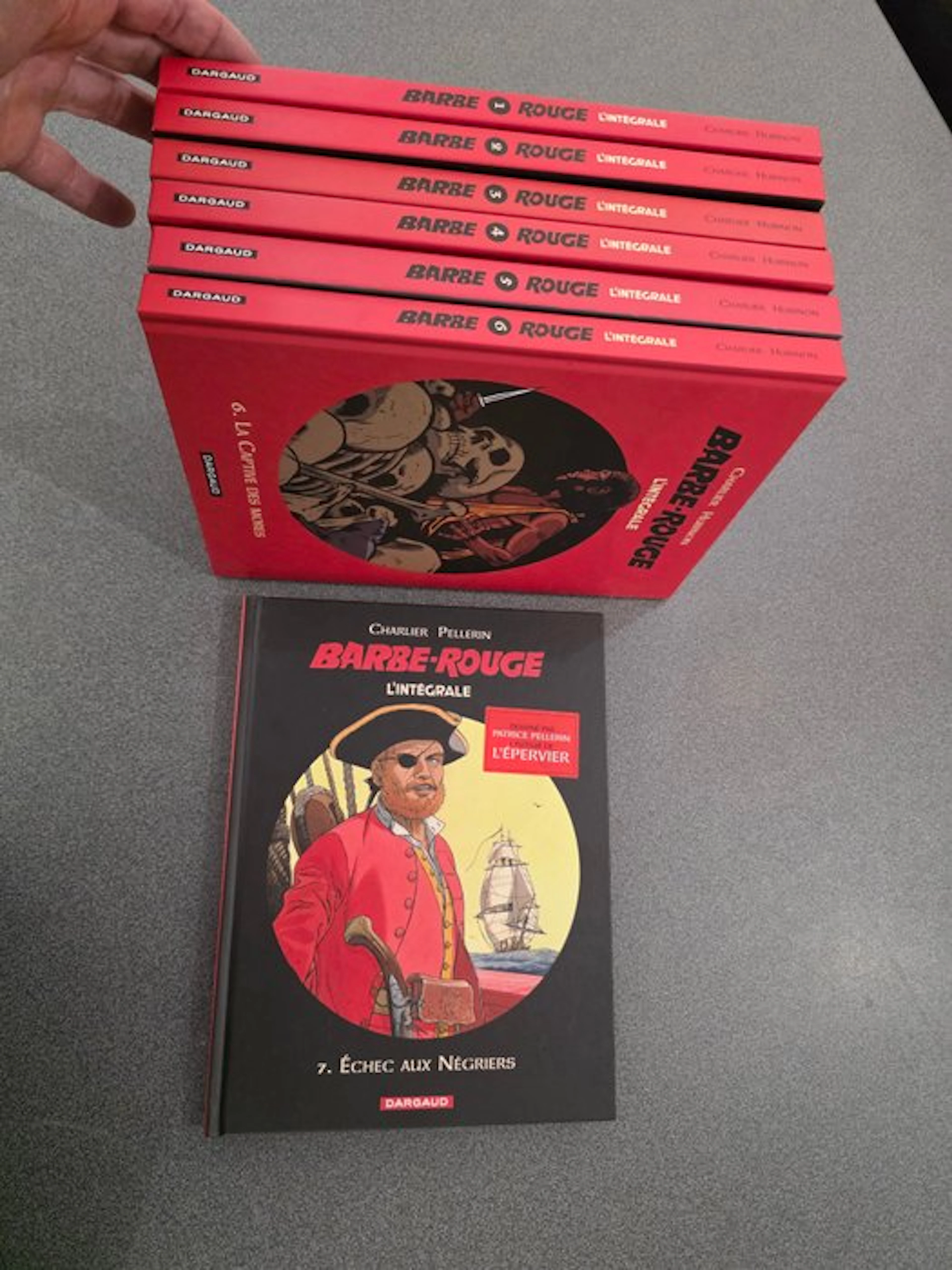 Intégrale Barbe Rouge T1 à T7 - 7x C - 7 Albums - First edition - 2013/2016