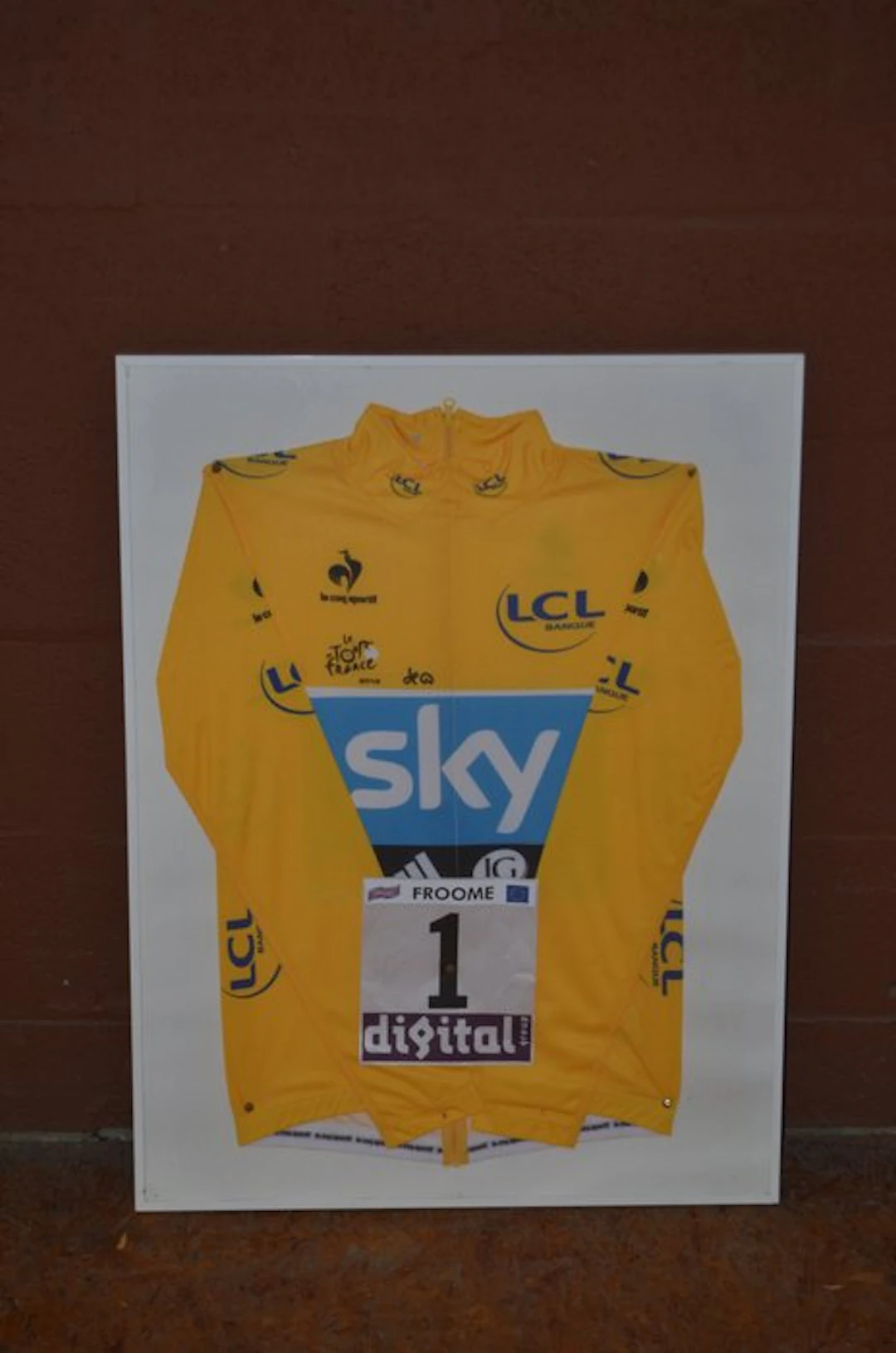 Team Sky - Tour de France - Chris Froome - 2012 - Jersey, Cycling jersey