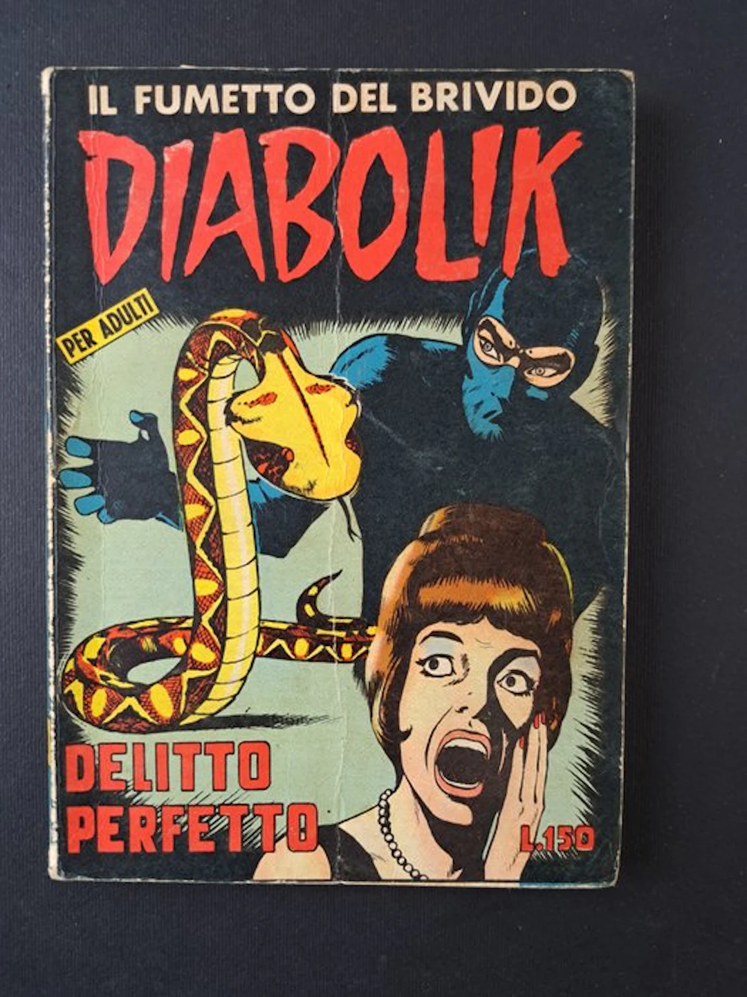Diabolik: Delitto Perfetto - 1 Comic - First edition - 1964